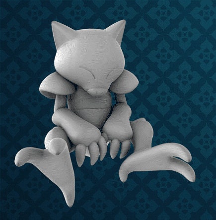 Abra / Kadabra / Alakazam / Mega Alakazam Miniatures - Irnkman's Minis