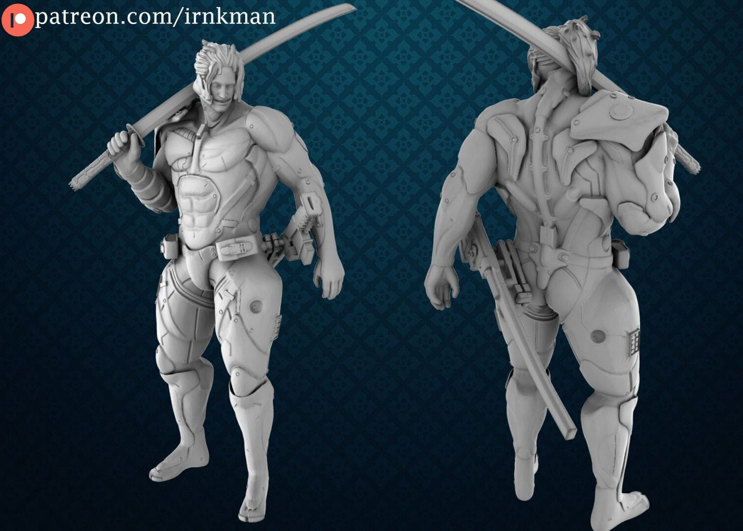 Planesurge Sal Miniature - Irnkman's Minis - 28mm / 32mm / 36mm / 75mm