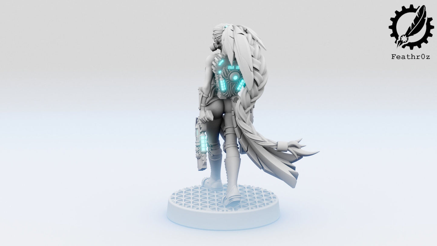 Aurora Explorer Squad Captain - Feathr0z - 32mm