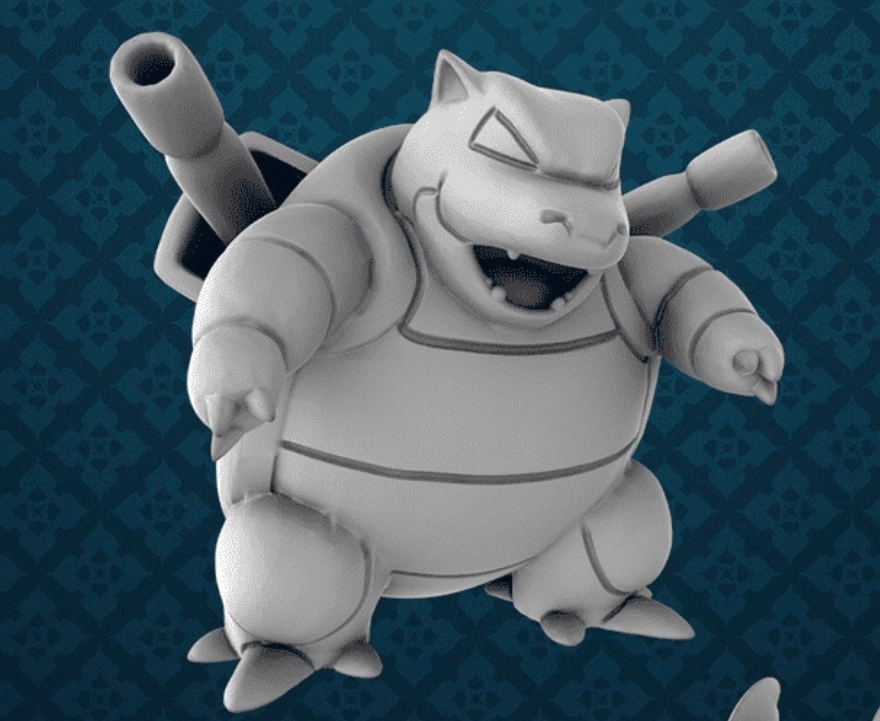 Squirtle / Wartortle / Blastoise Miniatures - Irnkman's Minis