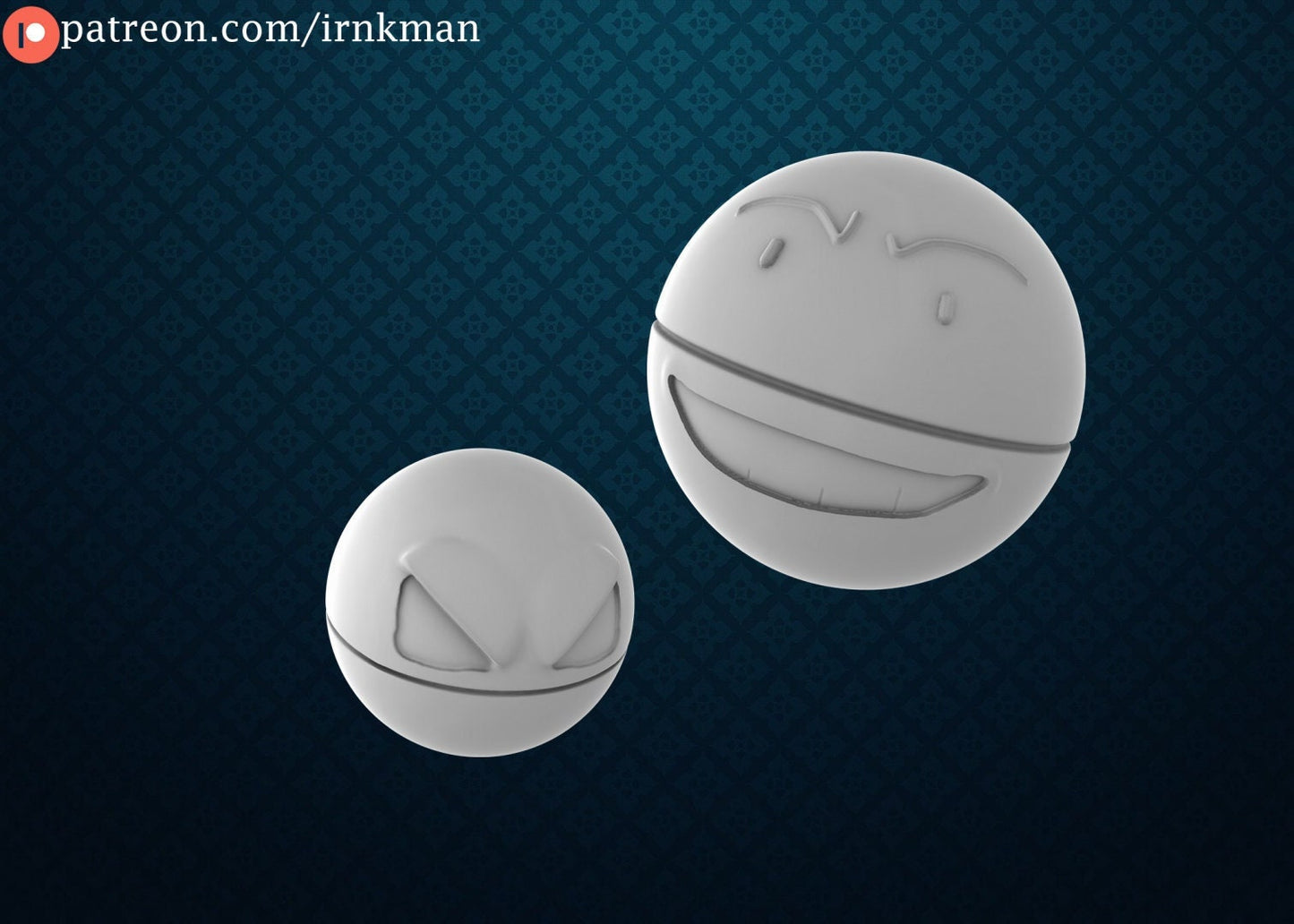 Voltorb / Electrode Miniatures - Irnkman's Minis