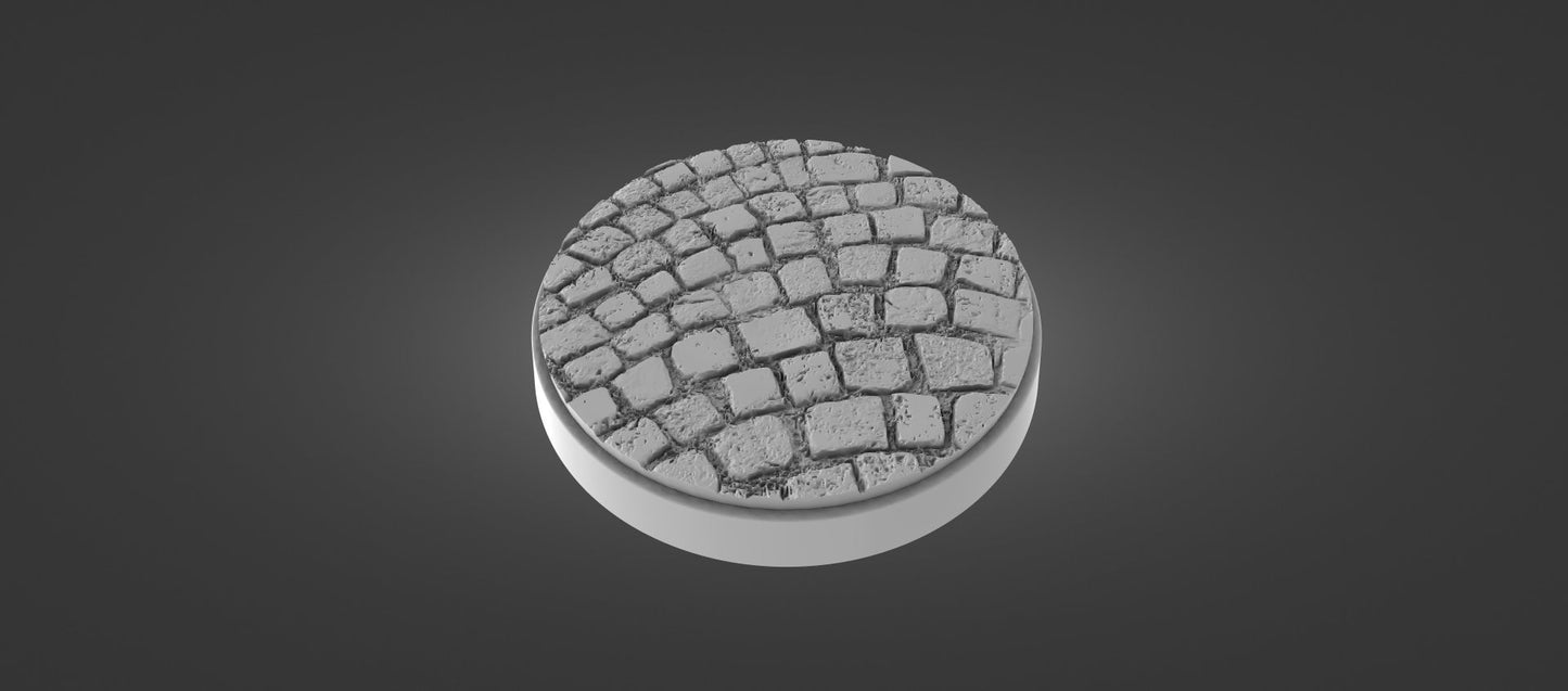 Cobblestone Bases - Ethan Savage Studios - 25mm / 32mm / 36mm