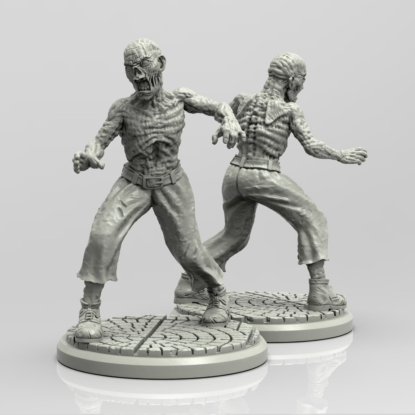 Zombie Miniature - Adaevy Creations - 28mm / 32mm / 36mm