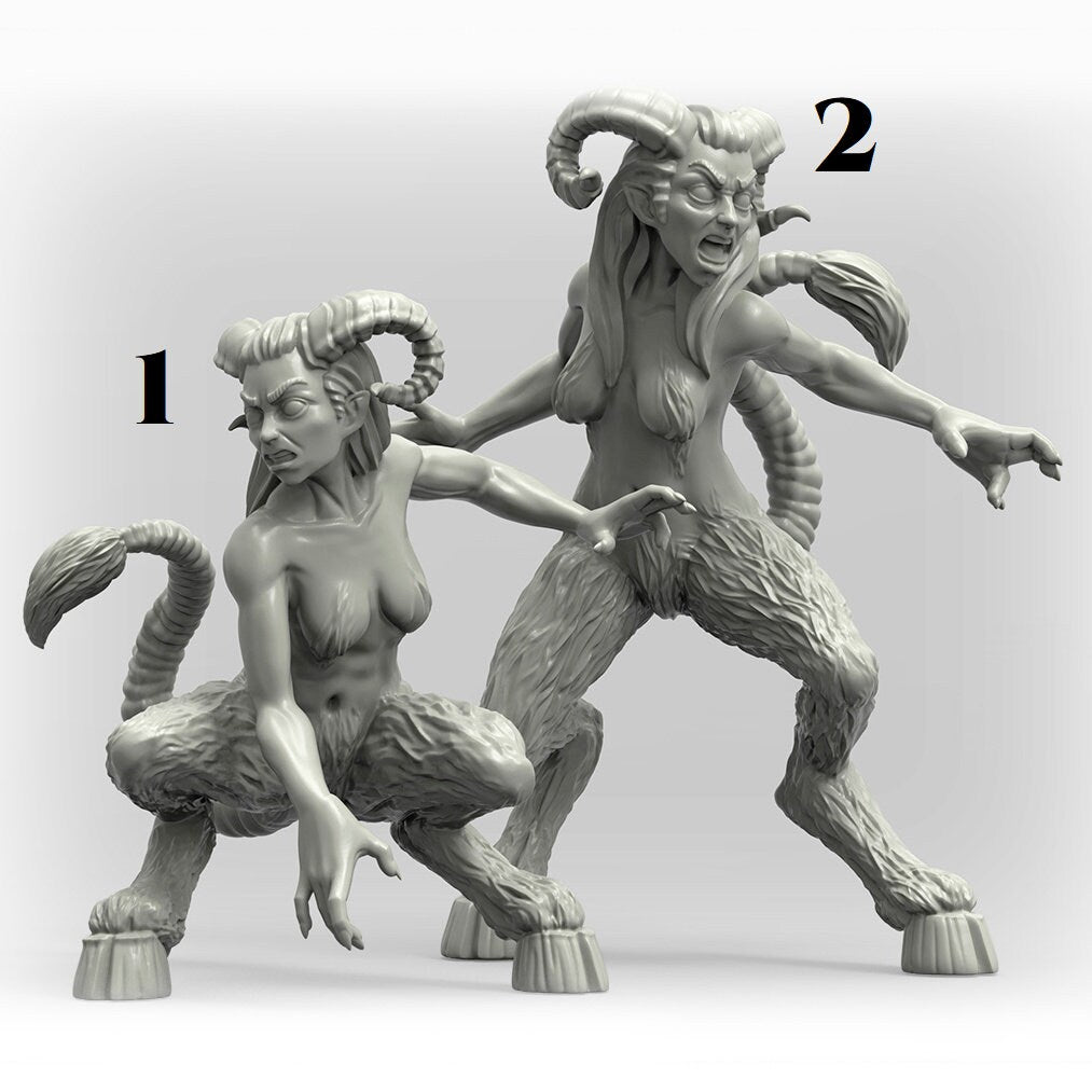 Goat Spawn Miniature - Adaevy Creations - 28mm / 32mm / 36mm