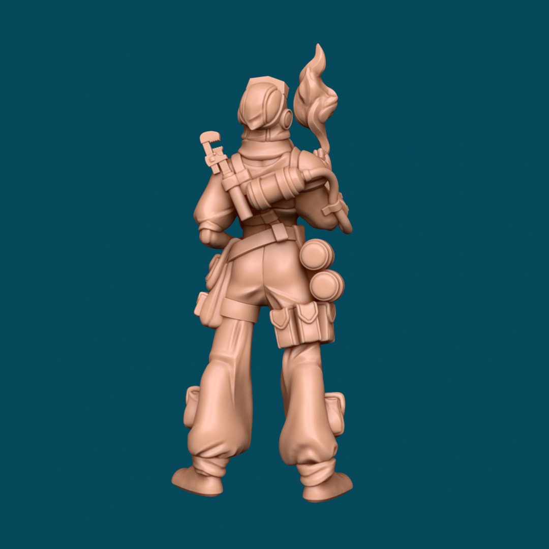 Mica, Firecracker Artificer- Awkward Penguin’s Minis - 28mm / 32mm / 36mm