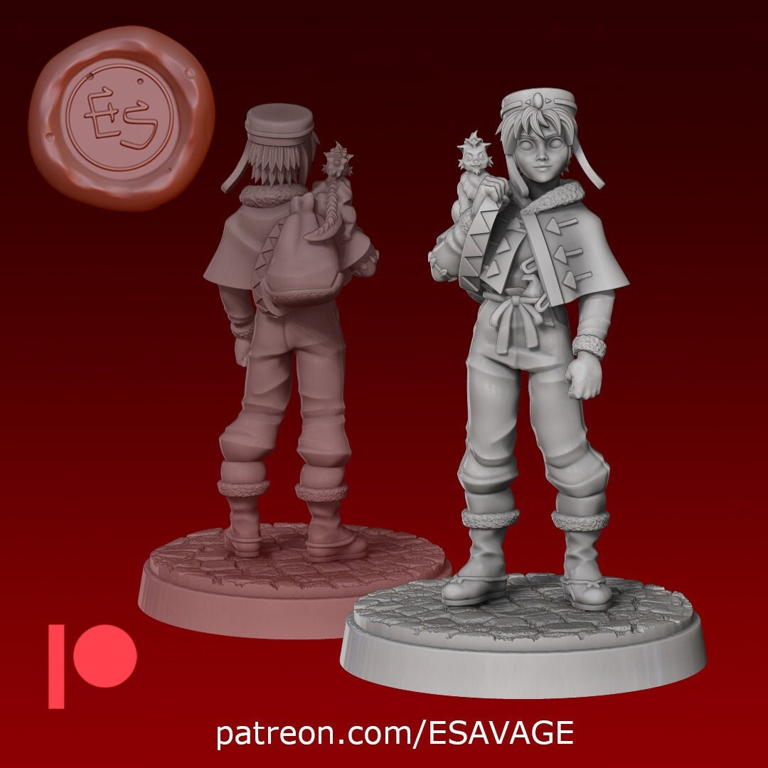 Alex & Nall Miniature - Ethan Savage Studios - 28mm / 32mm / 36mm / 75mm