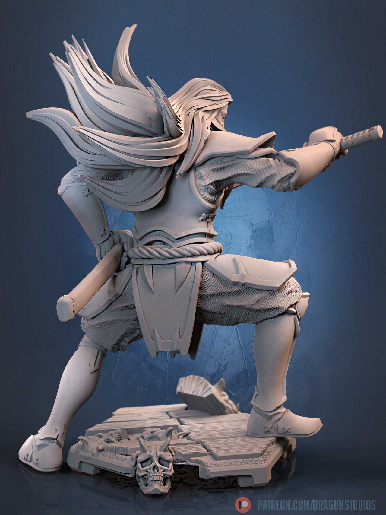 Kagekiyo Miniature - DraGun Studios - 28mm / 32mm / 36mm / 75mm / 100mm
