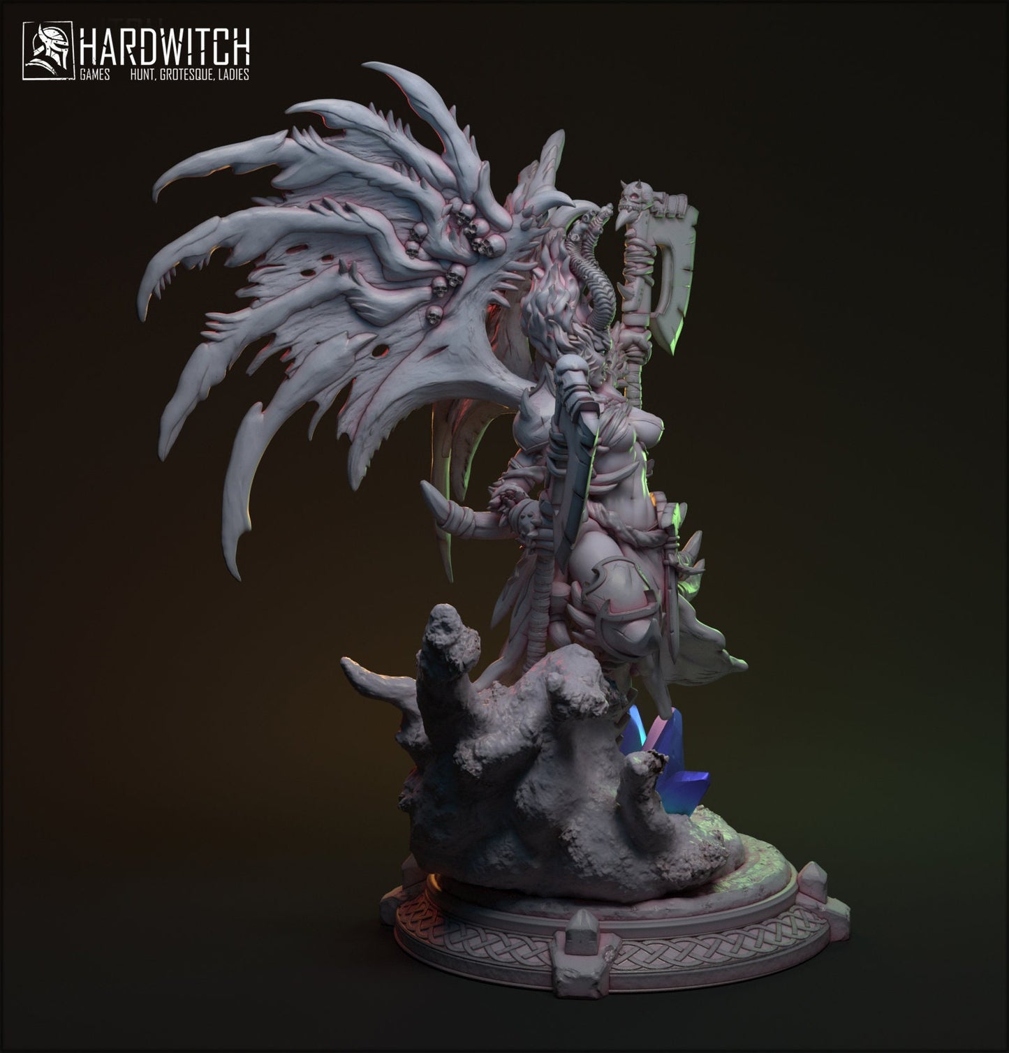 Straada Miniature (Standard & NSFW Variations) - HardWitch Games - 28mm / 32mm / 36mm / 75mm