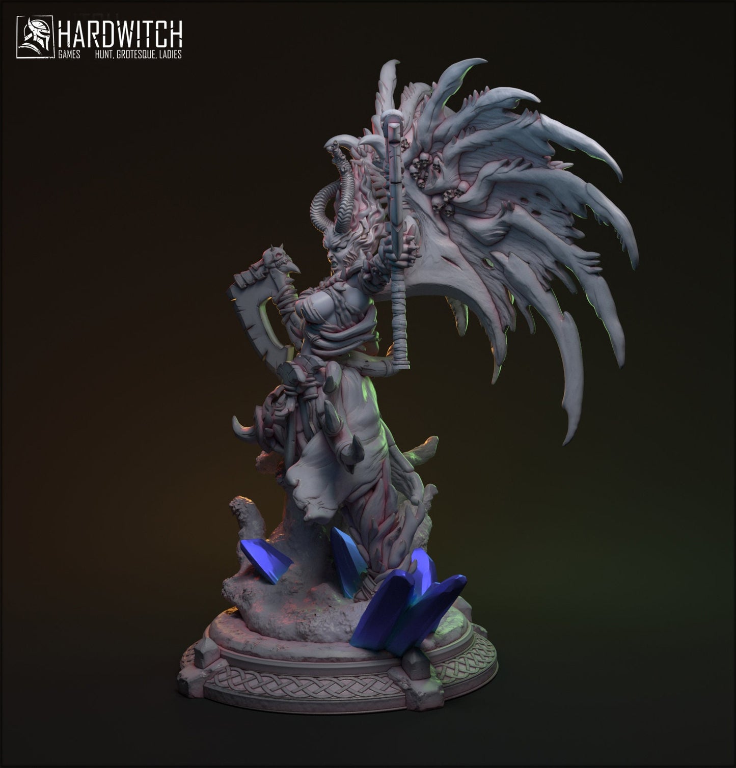 Straada Miniature (Standard & NSFW Variations) - HardWitch Games - 28mm / 32mm / 36mm / 75mm