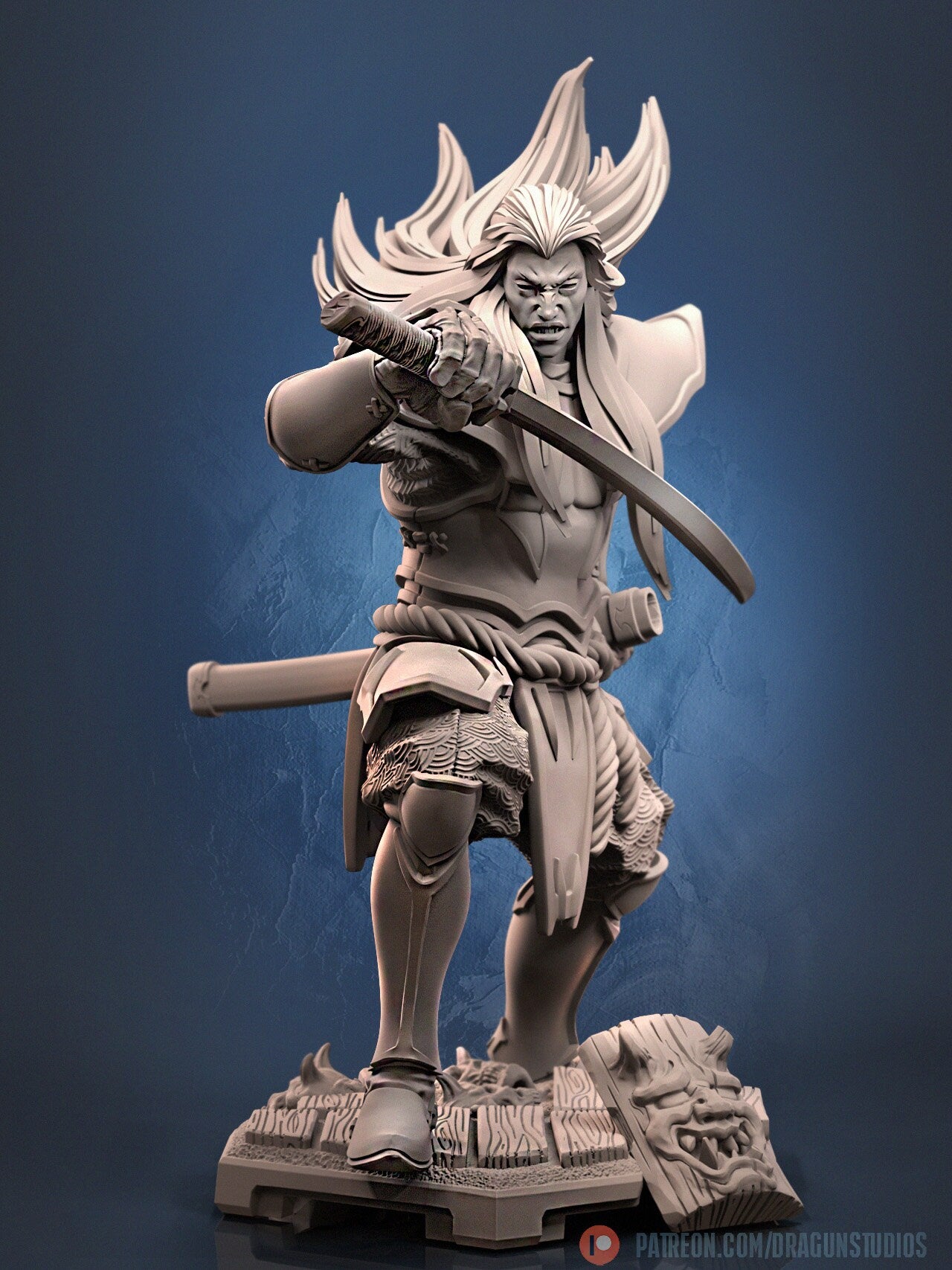 Kagekiyo Miniature - DraGun Studios - 28mm / 32mm / 36mm / 75mm / 100mm