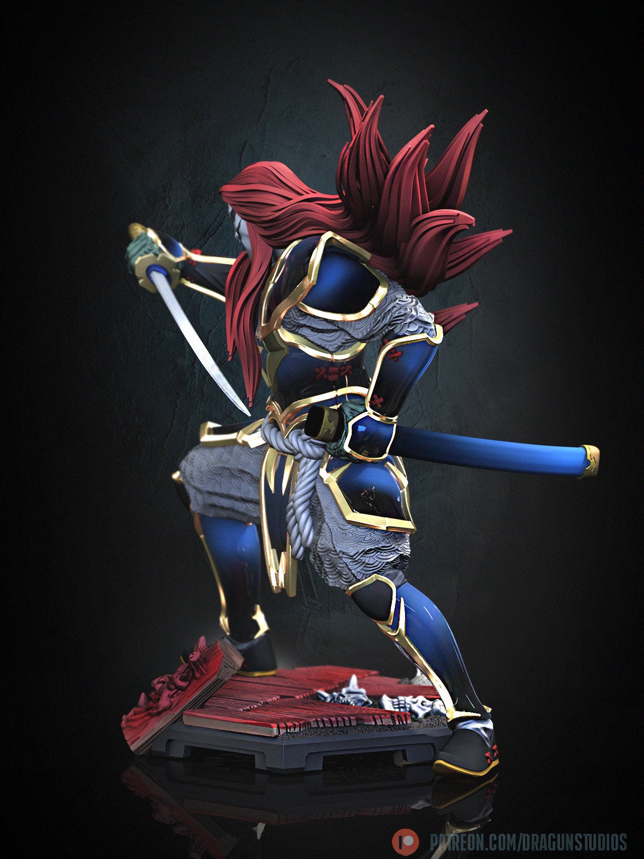 Kagekiyo Miniature - DraGun Studios - 28mm / 32mm / 36mm / 75mm / 100mm