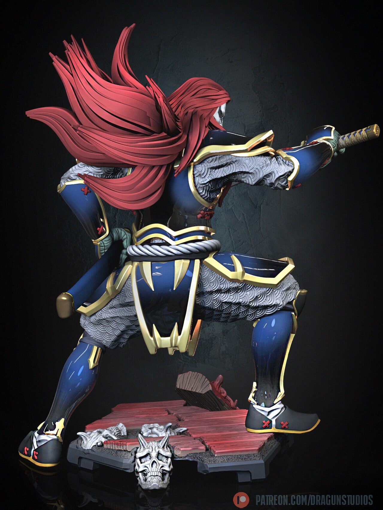 Kagekiyo Miniature - DraGun Studios - 28mm / 32mm / 36mm / 75mm / 100mm