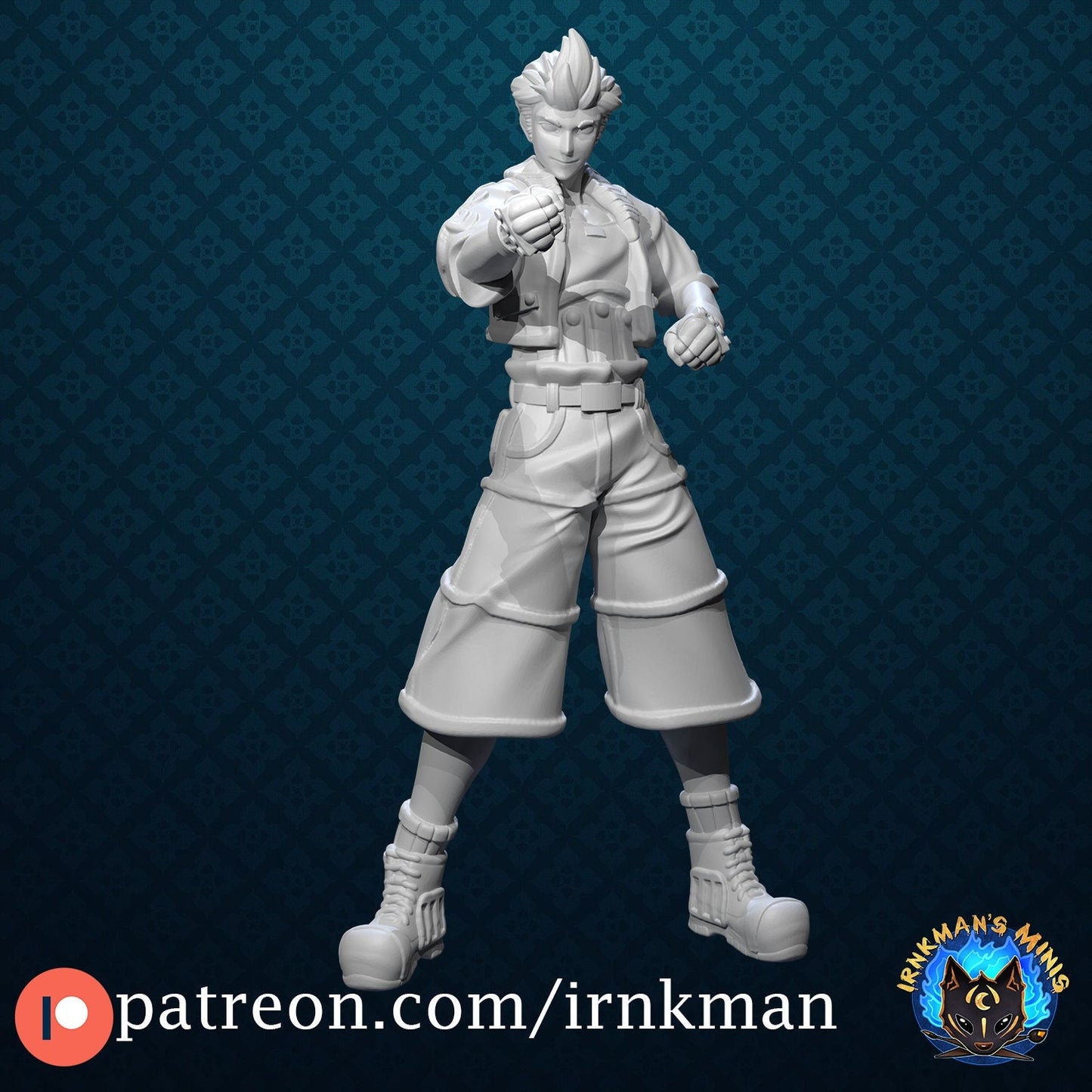 Chicken Wuss Miniature - Irnkman's Minis - 28mm / 32mm / 36mm