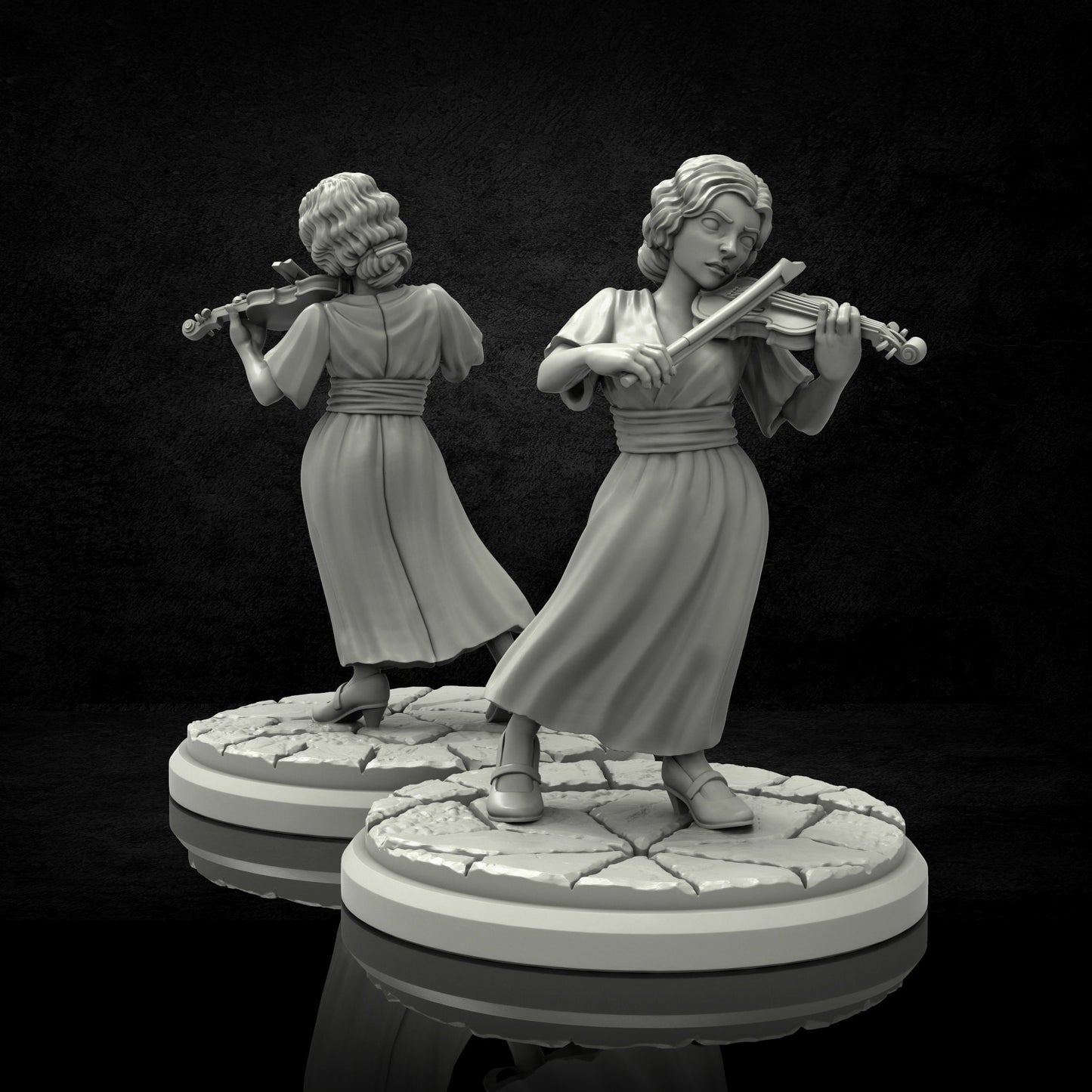 Violinist Miniature - Adaevy Creations - 28mm / 32mm / 36mm