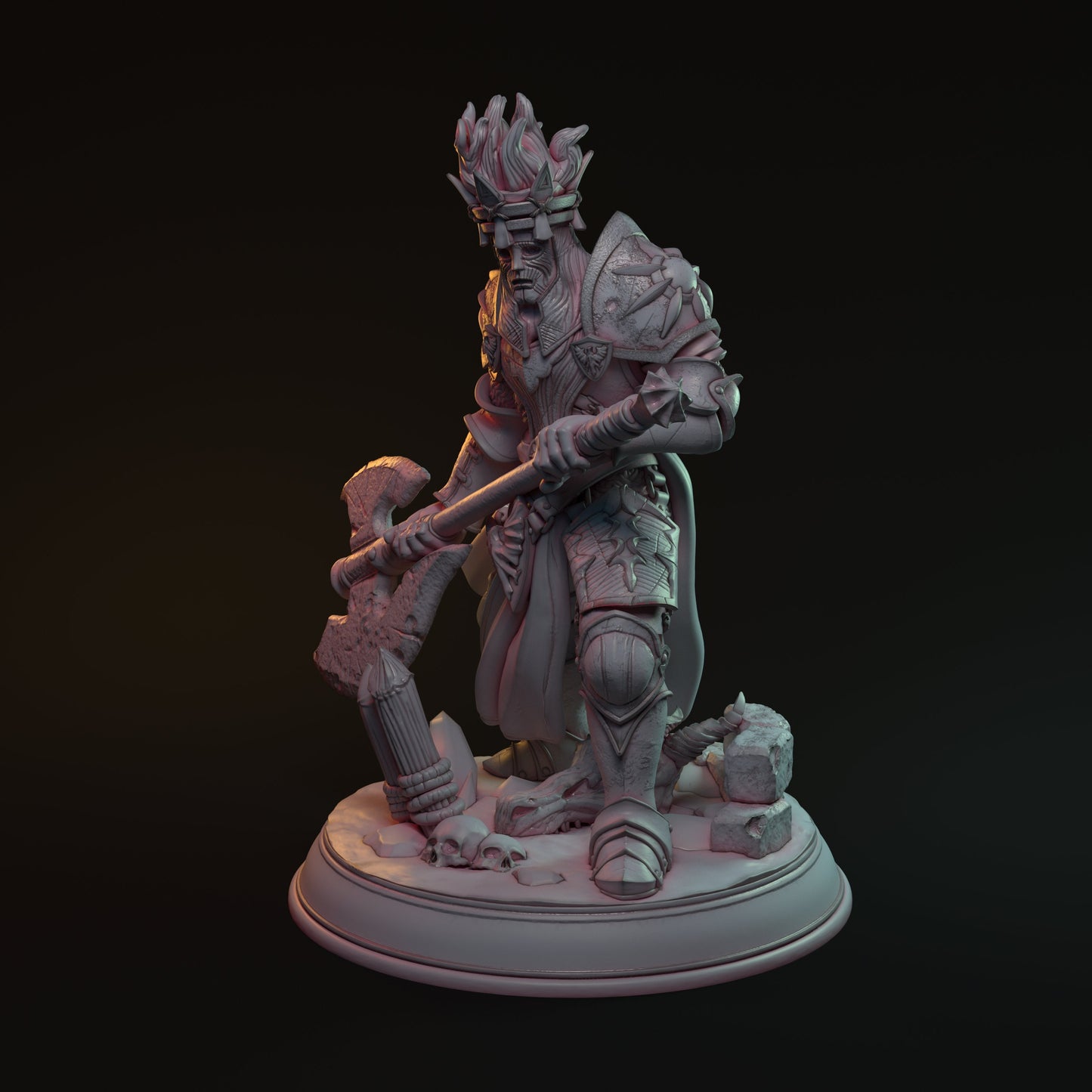 Baatur Miniature - HardWitch Games - 28mm / 32mm / 36mm / 75mm