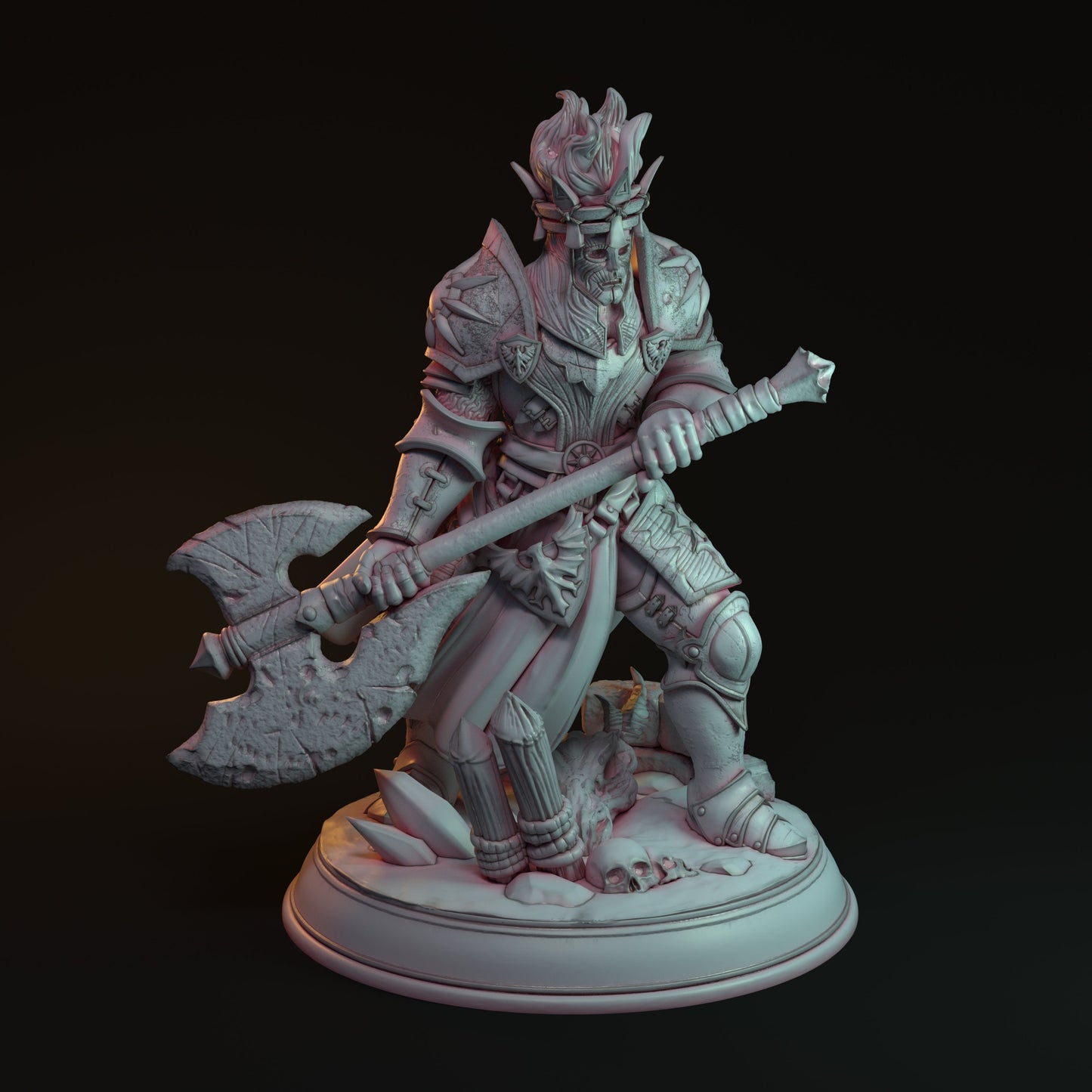 Baatur Miniature - HardWitch Games - 28mm / 32mm / 36mm / 75mm