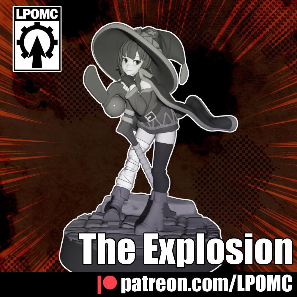 The Explosion Miniature - LPOMC - 28mm / 32mm / 36mm / 75mm
