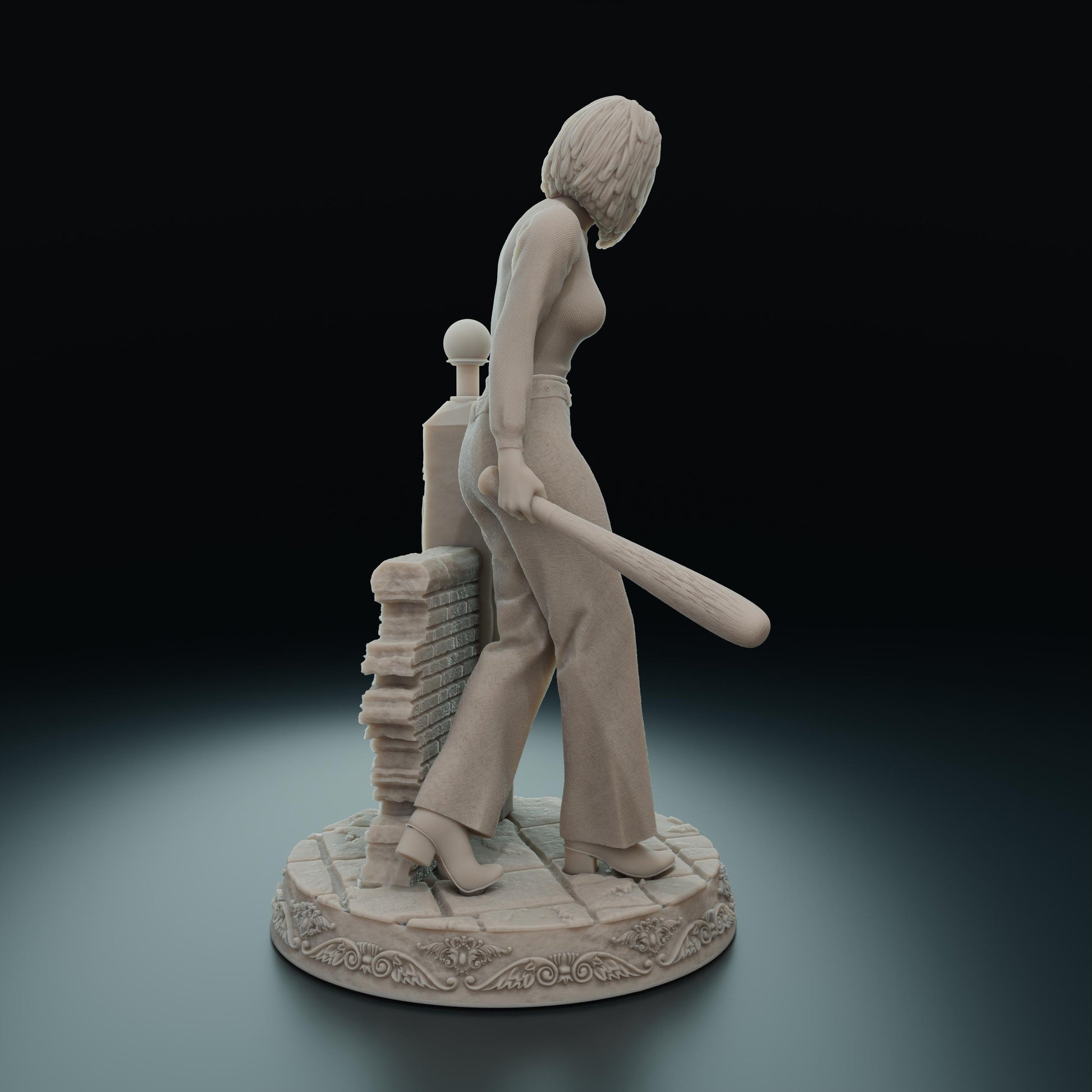 Jane Coldwell Miniature (Standard, NSFW, and Diorama Variations) - Cthulhu Girls - 28mm / 32mm / 36mm