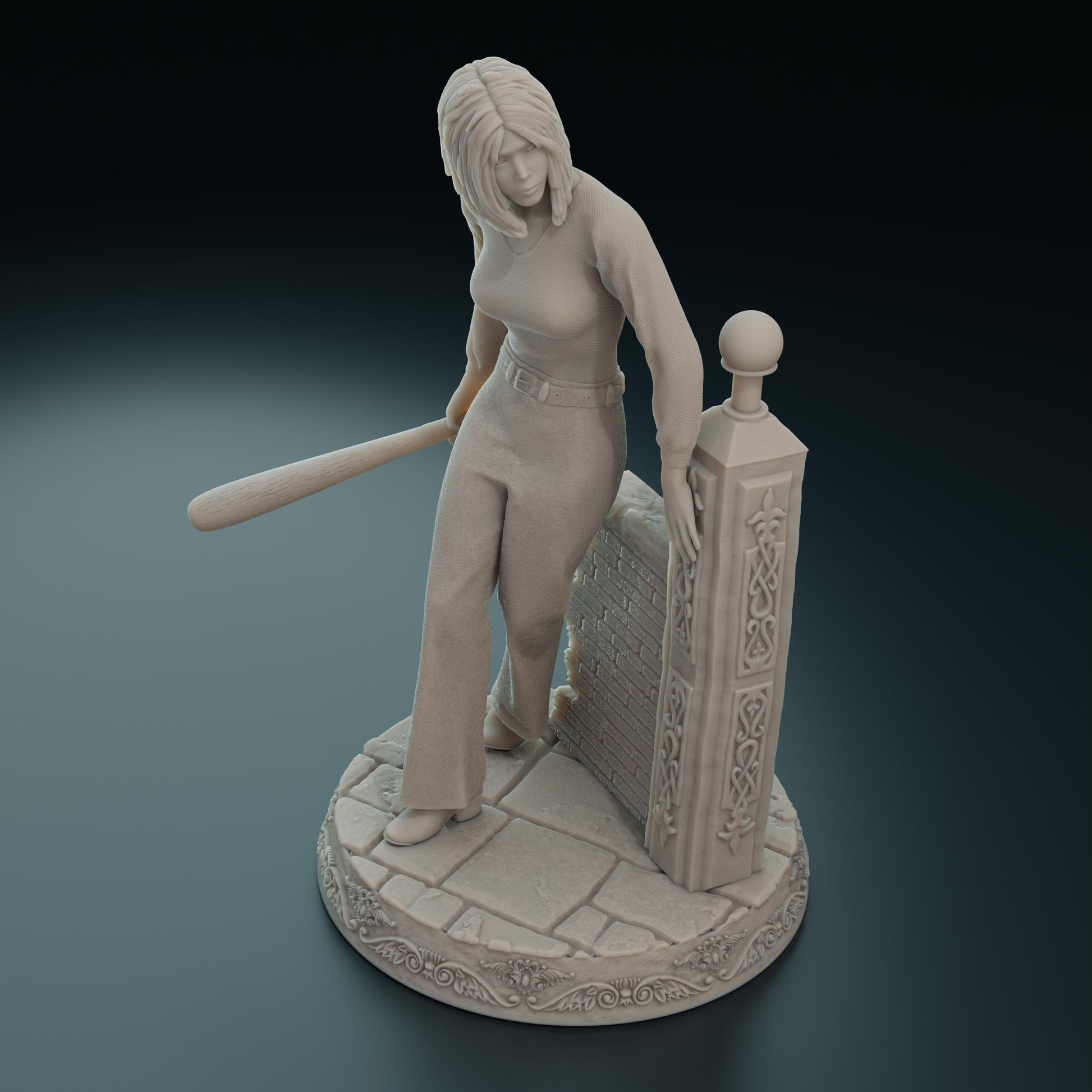 Jane Coldwell Miniature (Standard, NSFW, and Diorama Variations) - Cthulhu Girls - 28mm / 32mm / 36mm