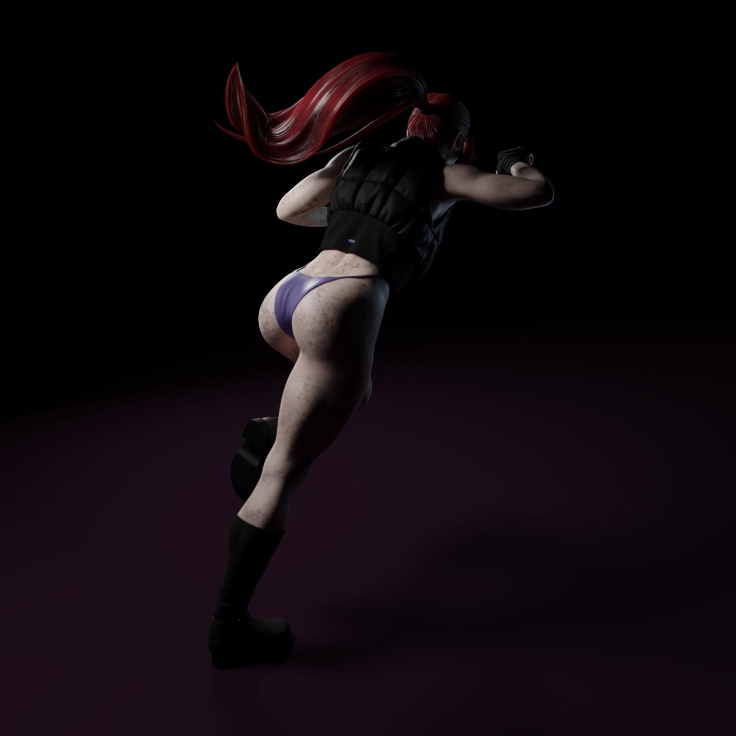 Rosa Umbral Miniature (Standard & NSFW Variations) - QB Works - 28mm / 32mm / 36mm / 75mm