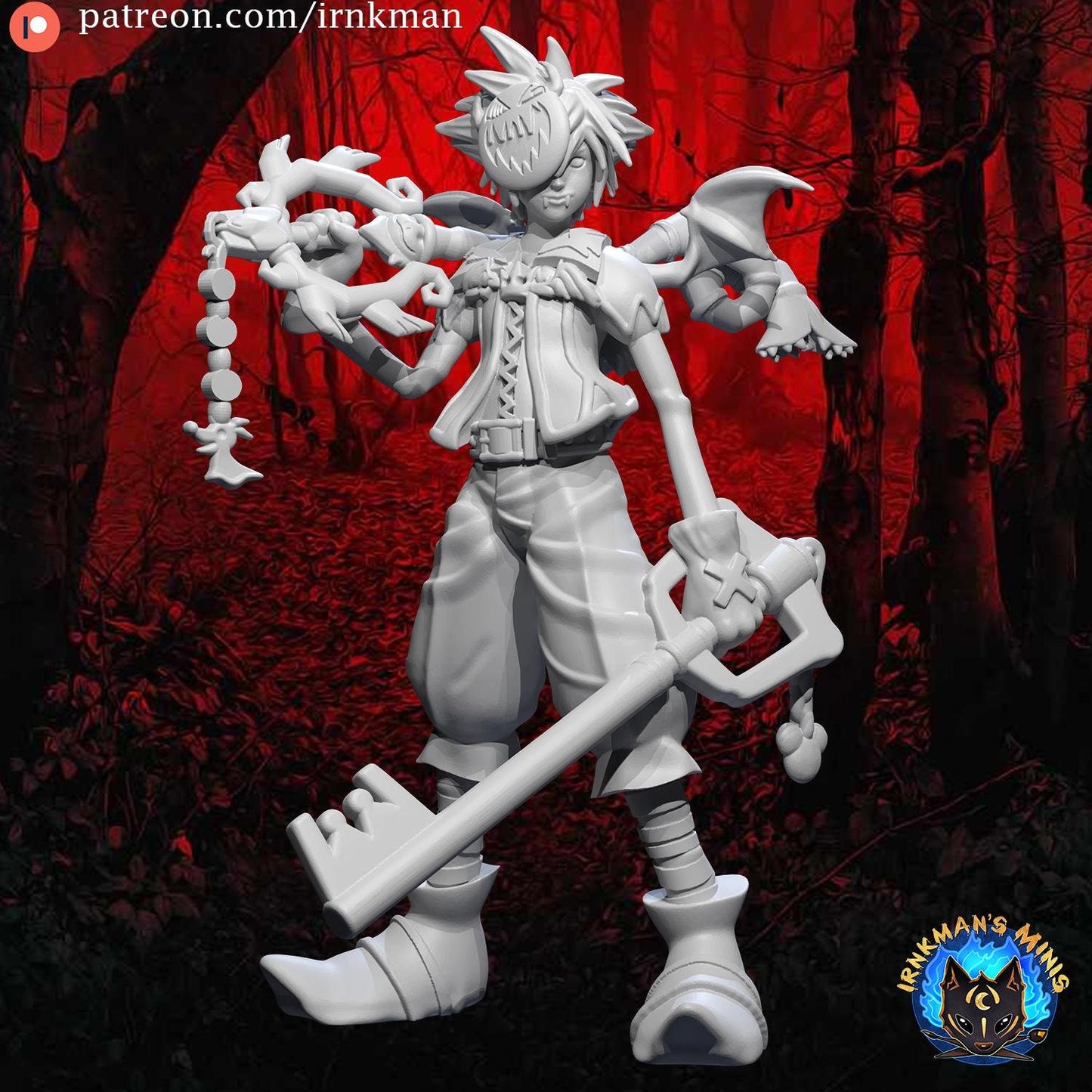 Spooky Skye Miniature - Irnkman's Minis - 28mm / 32mm / 36mm