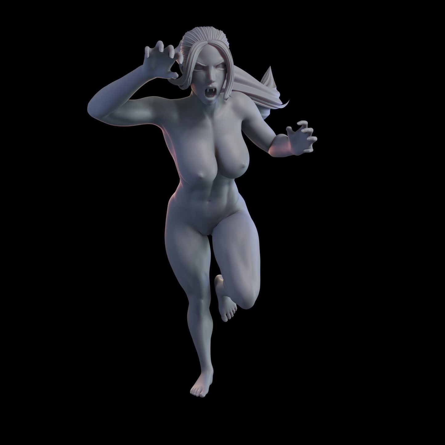 Rosa Umbral Miniature (Standard & NSFW Variations) - QB Works - 28mm / 32mm / 36mm / 75mm