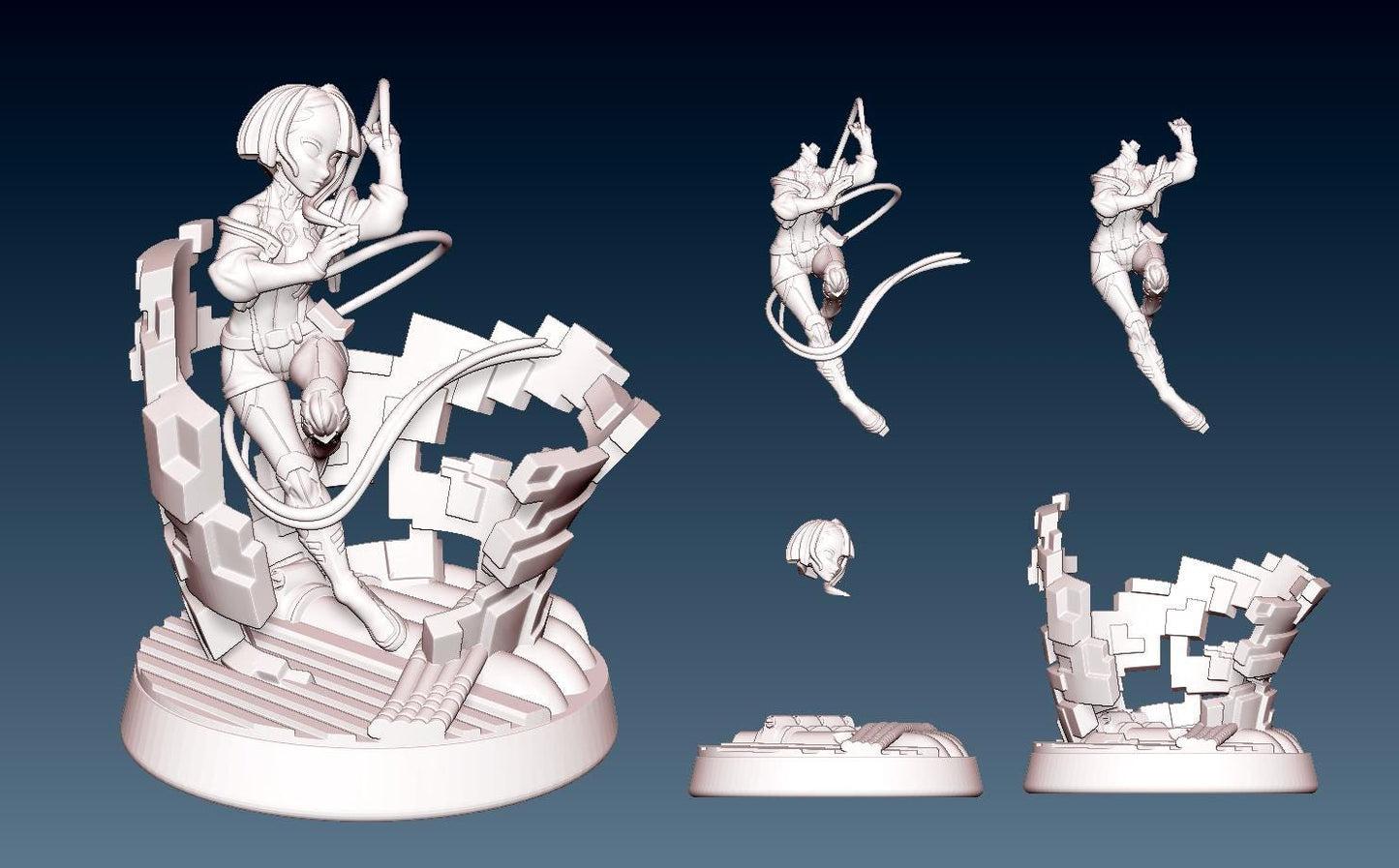 Tightrope Runner Miniature - LPOMC - 28mm / 32mm / 36mm / 75mm