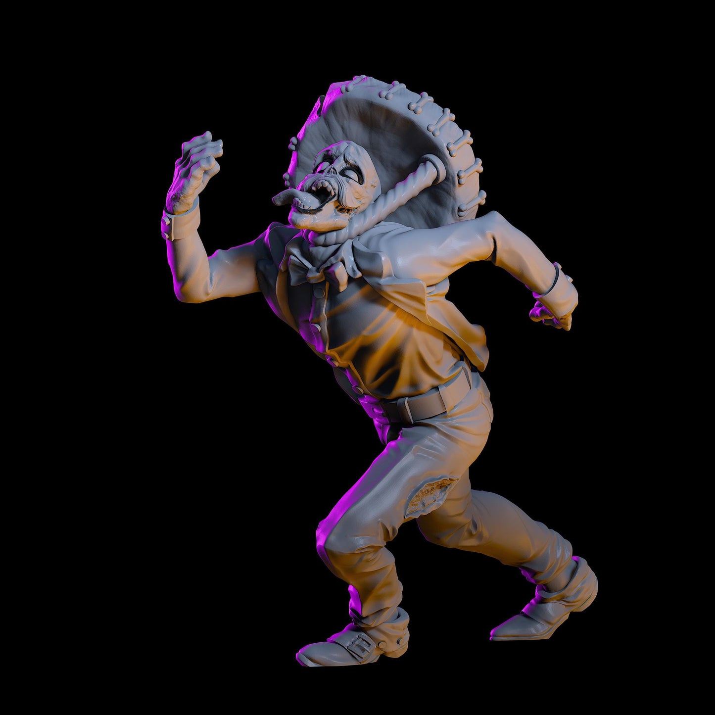 Dia De Los Muertos Zombies Miniature (4 Variations) - VaultZ - 28mm / 32mm / 36mm