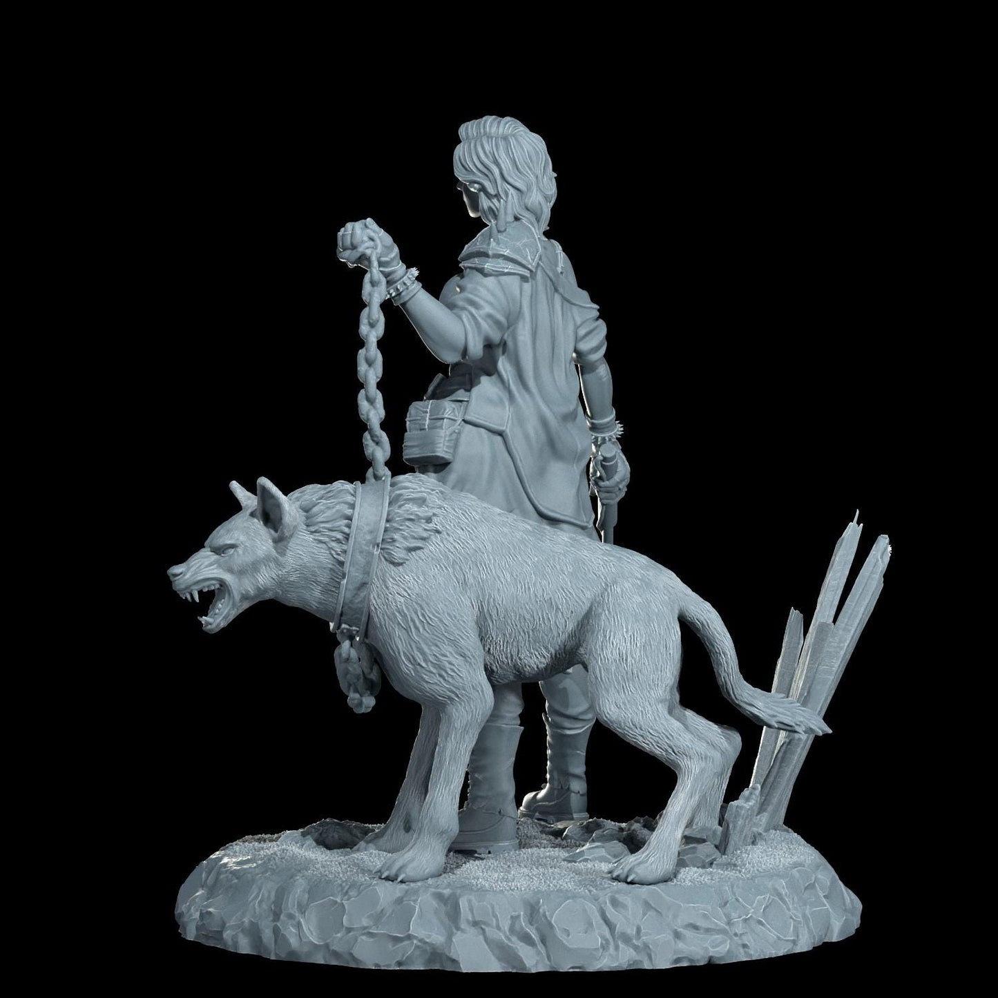 Wasteland Queen Harper Figurine (Standard, Topless, and Nude Variations) - Cosmondo - 75mm / 120mm