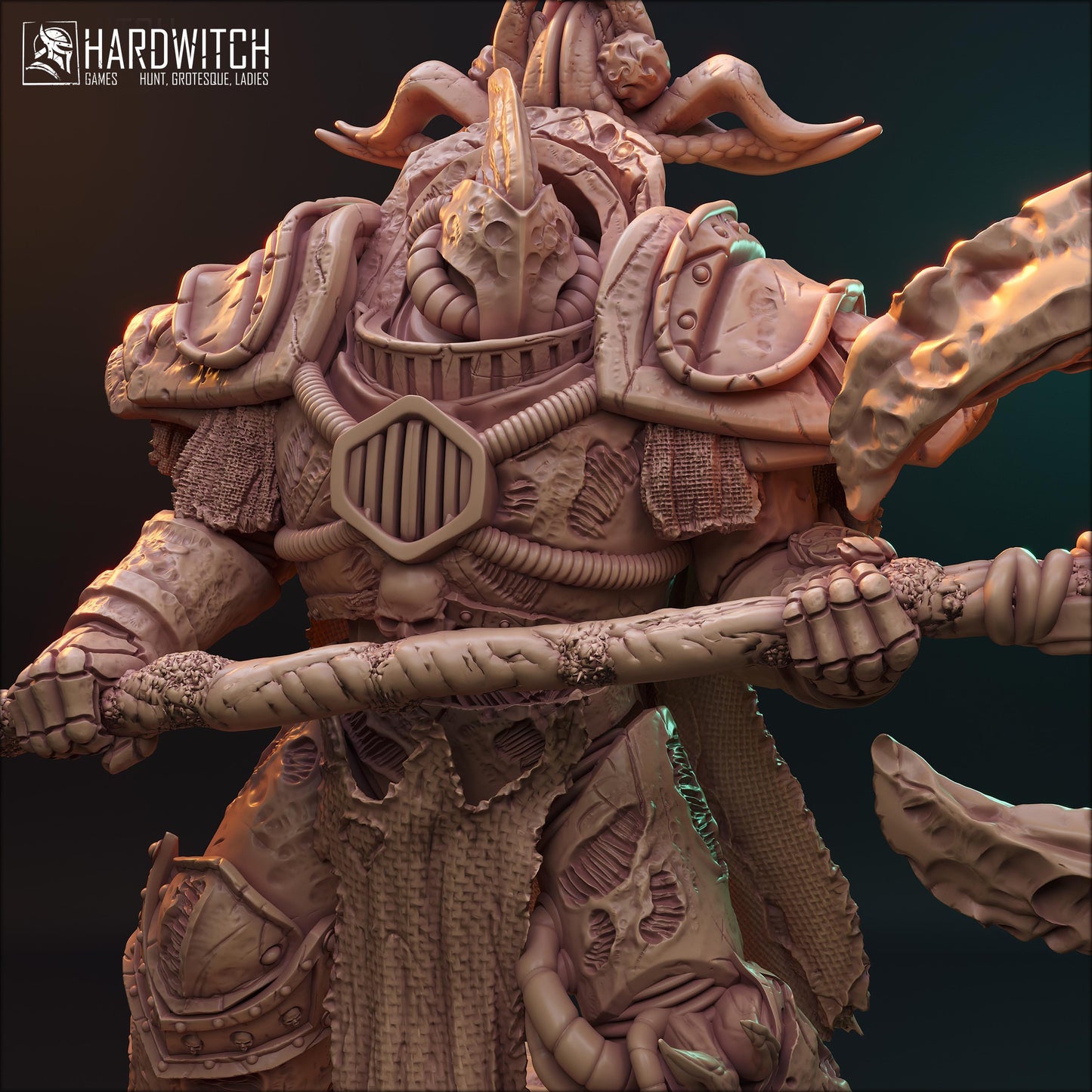 Baalgur Tagor Miniature - HardWitch Games - 28mm / 32mm / 36mm