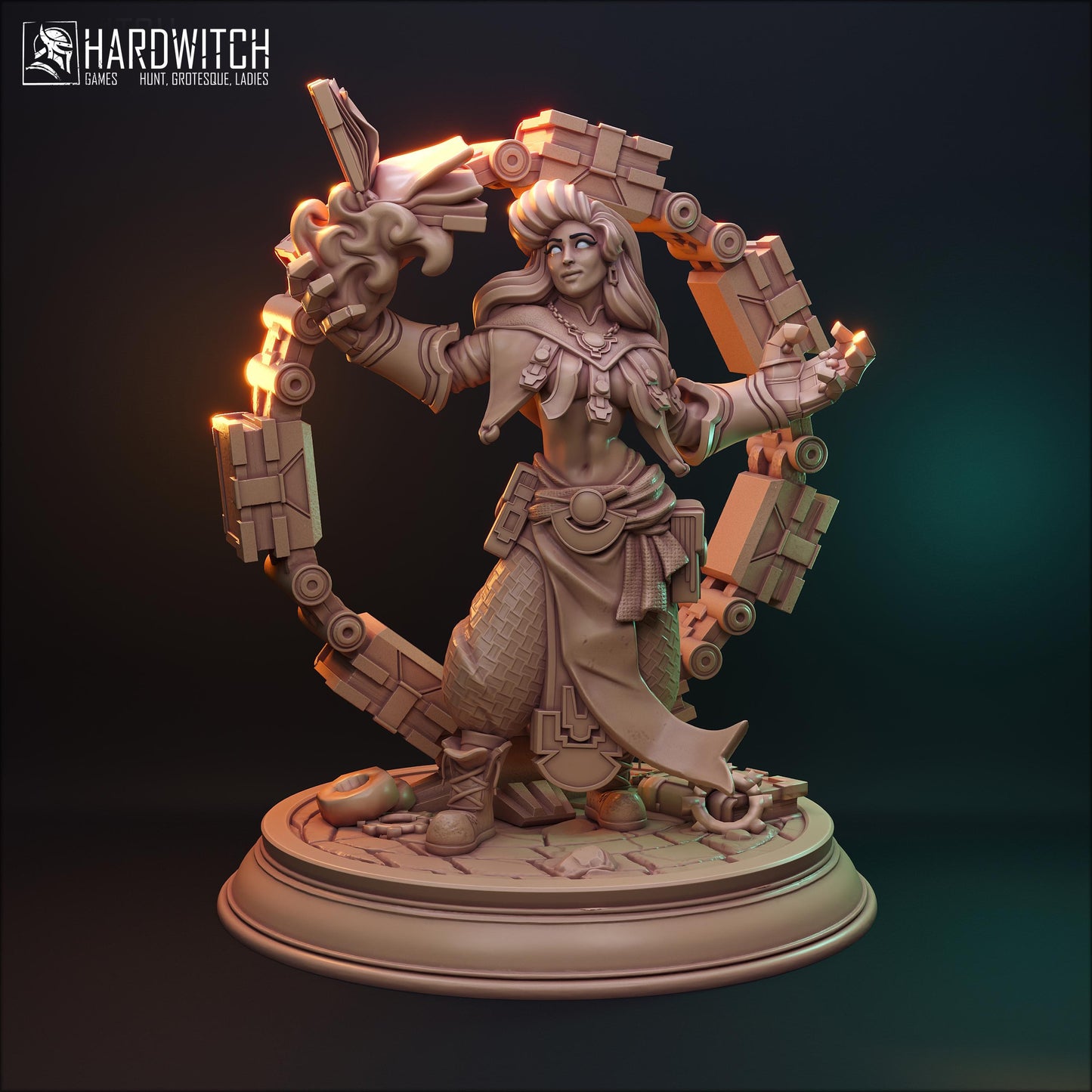 Faradelis Miniature (Standard & NSFW Variations) - HardWitch Games- 28mm / 32mm / 36mm / 75mm / 100mm