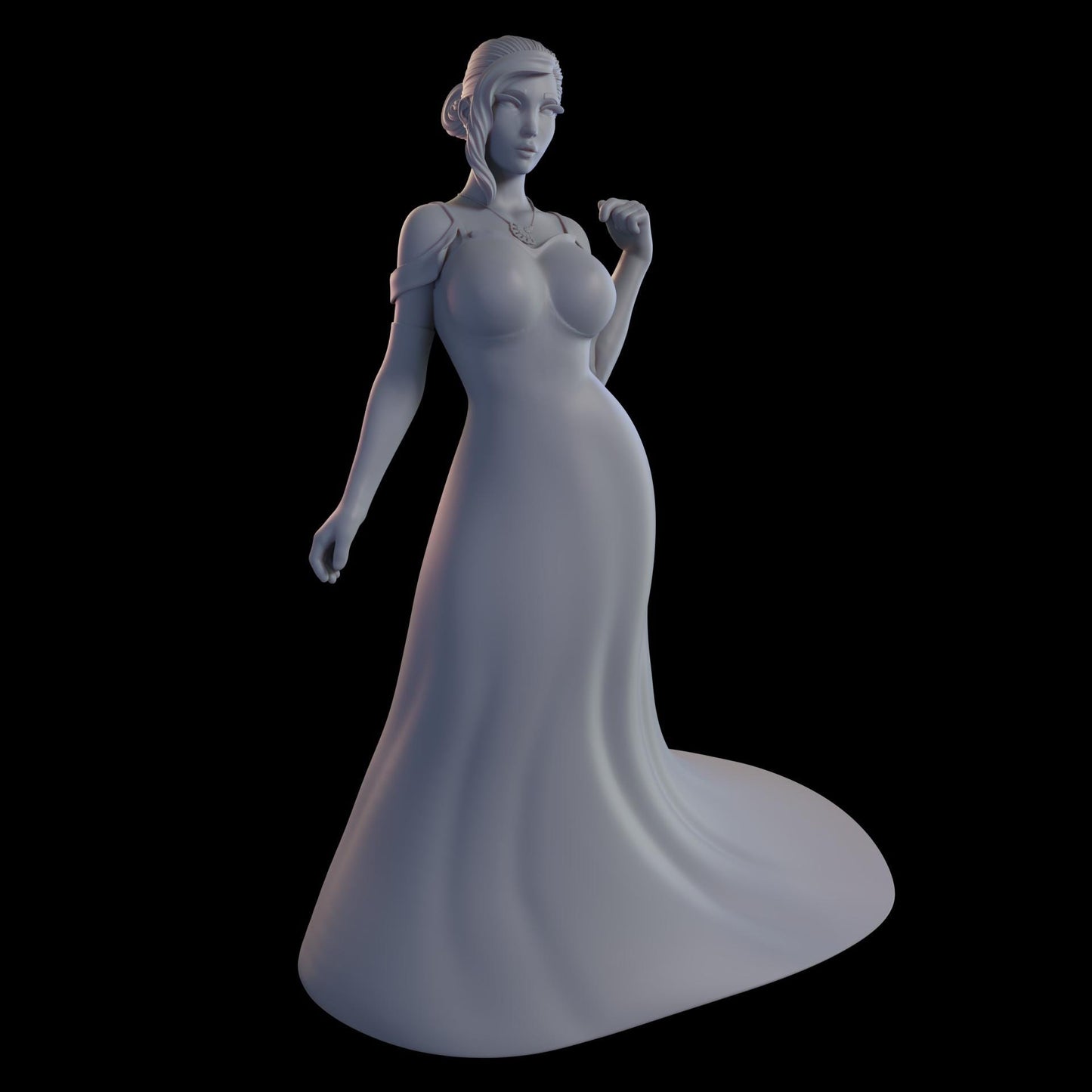 Princess Azalea Miniature (2 Variations including NSFW) - QB Works - 28mm / 32mm / 36mm / 75mm