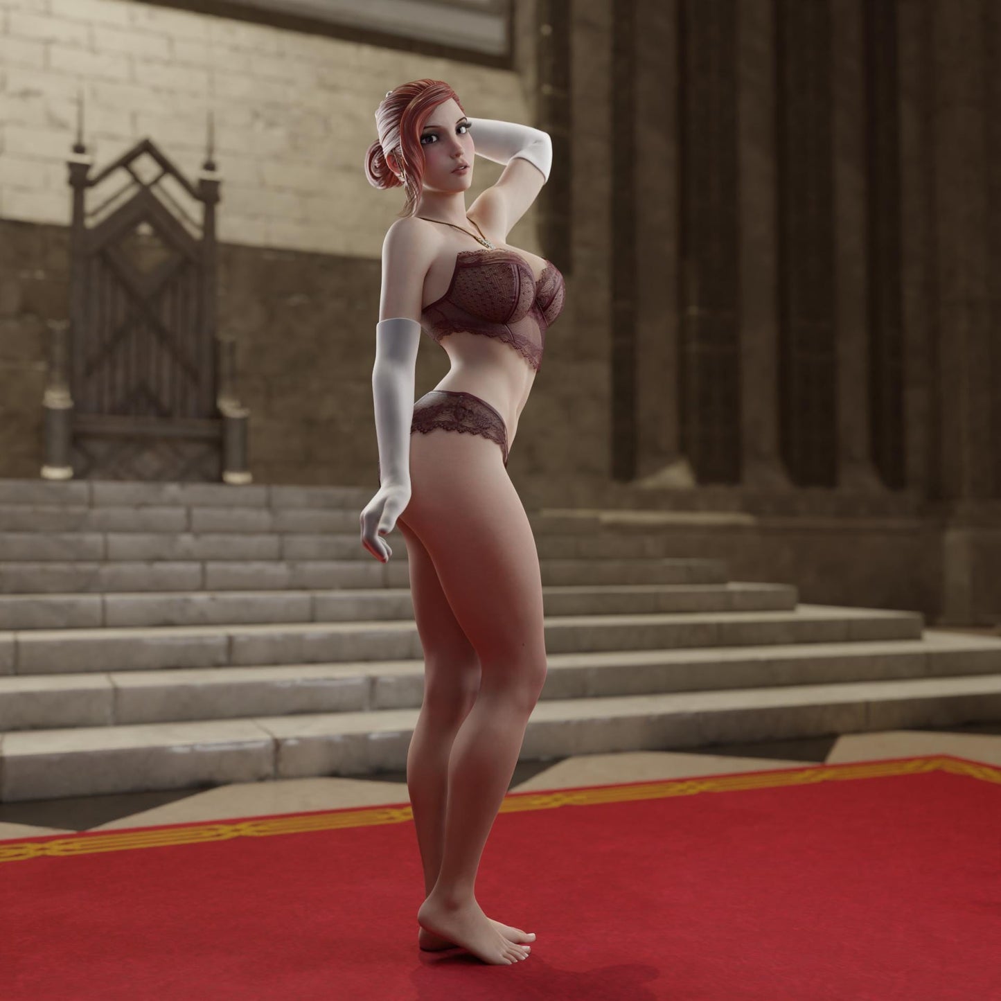 Princess Azalea Miniature (2 Variations including NSFW) - QB Works - 28mm / 32mm / 36mm / 75mm