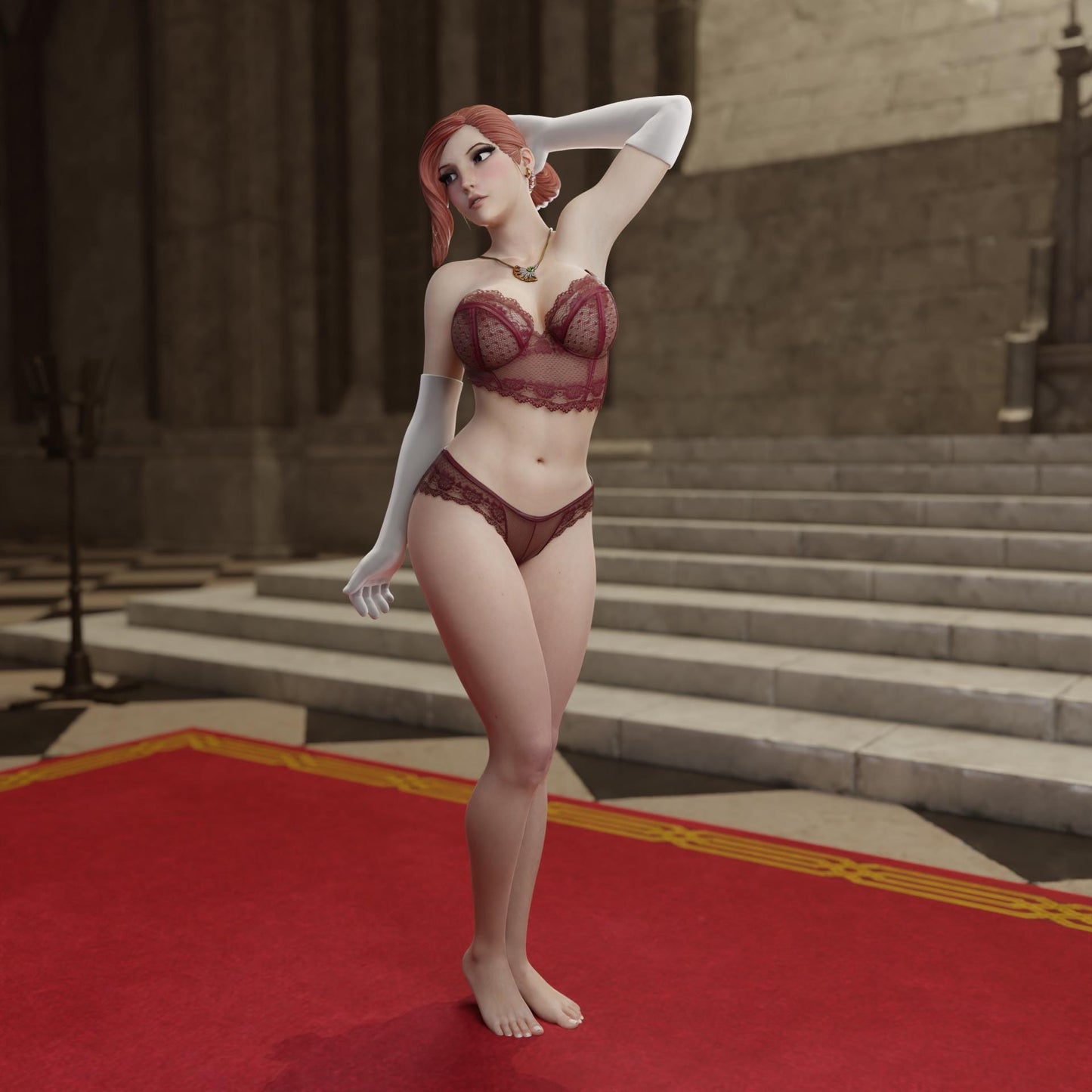 Princess Azalea Miniature (2 Variations including NSFW) - QB Works - 28mm / 32mm / 36mm / 75mm