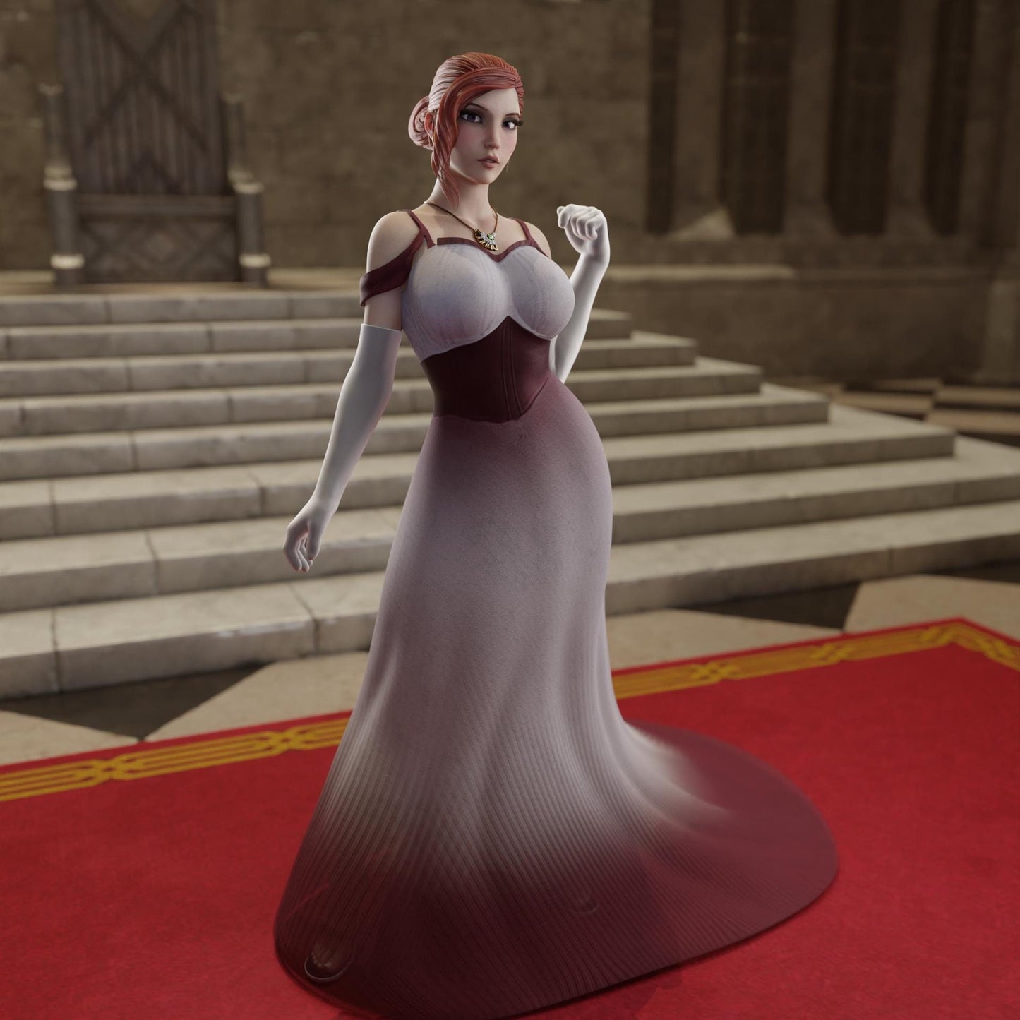 Princess Azalea Miniature (2 Variations including NSFW) - QB Works - 28mm / 32mm / 36mm / 75mm