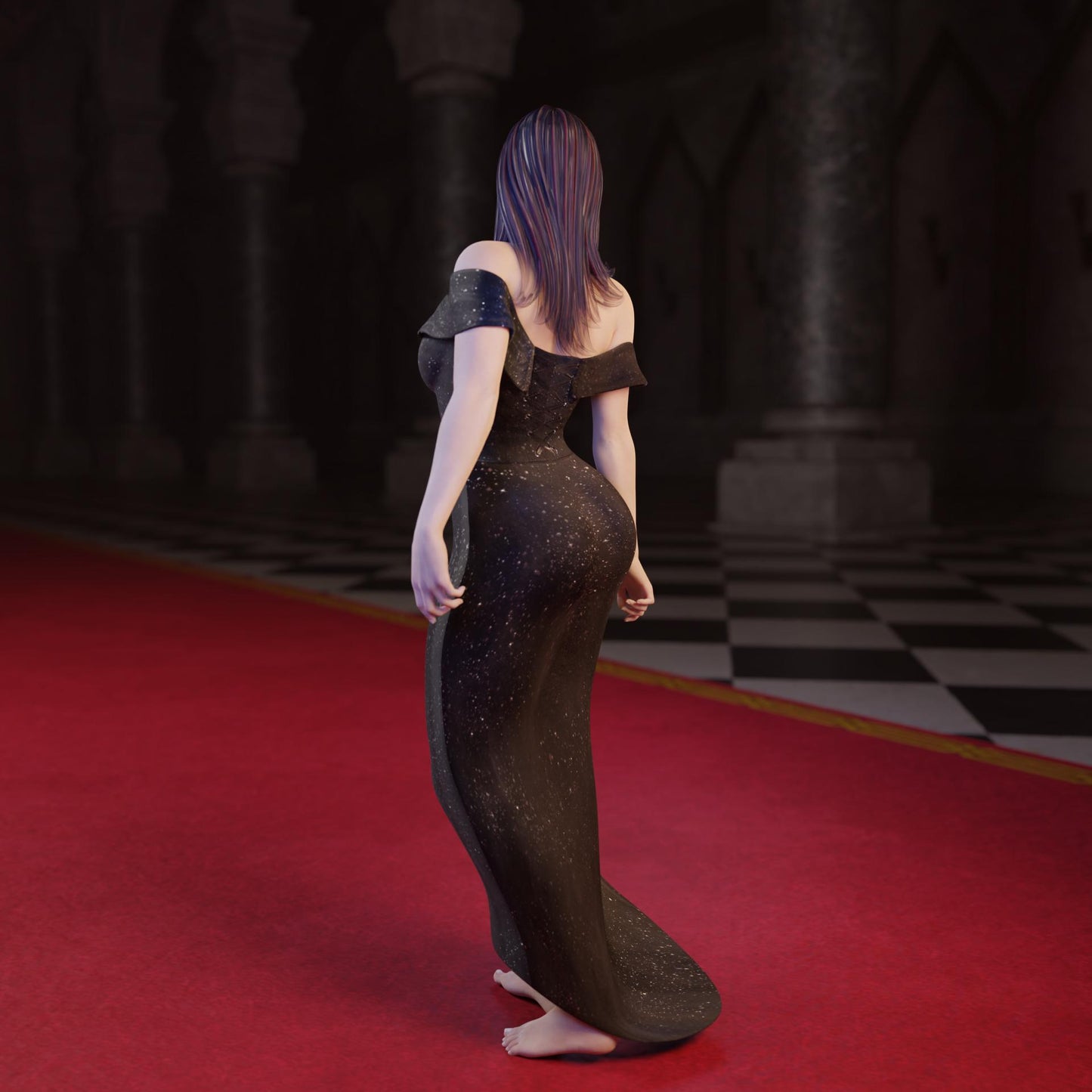 Princess Iris Miniature (2 Variations including NSFW) - QB Works - 28mm / 32mm / 36mm / 75mm