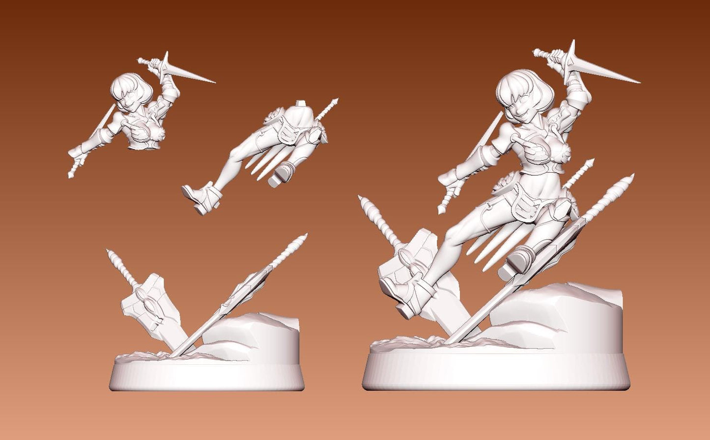 The Slasher Miniature - LPOMC - 28mm / 32mm / 36mm / 75mm