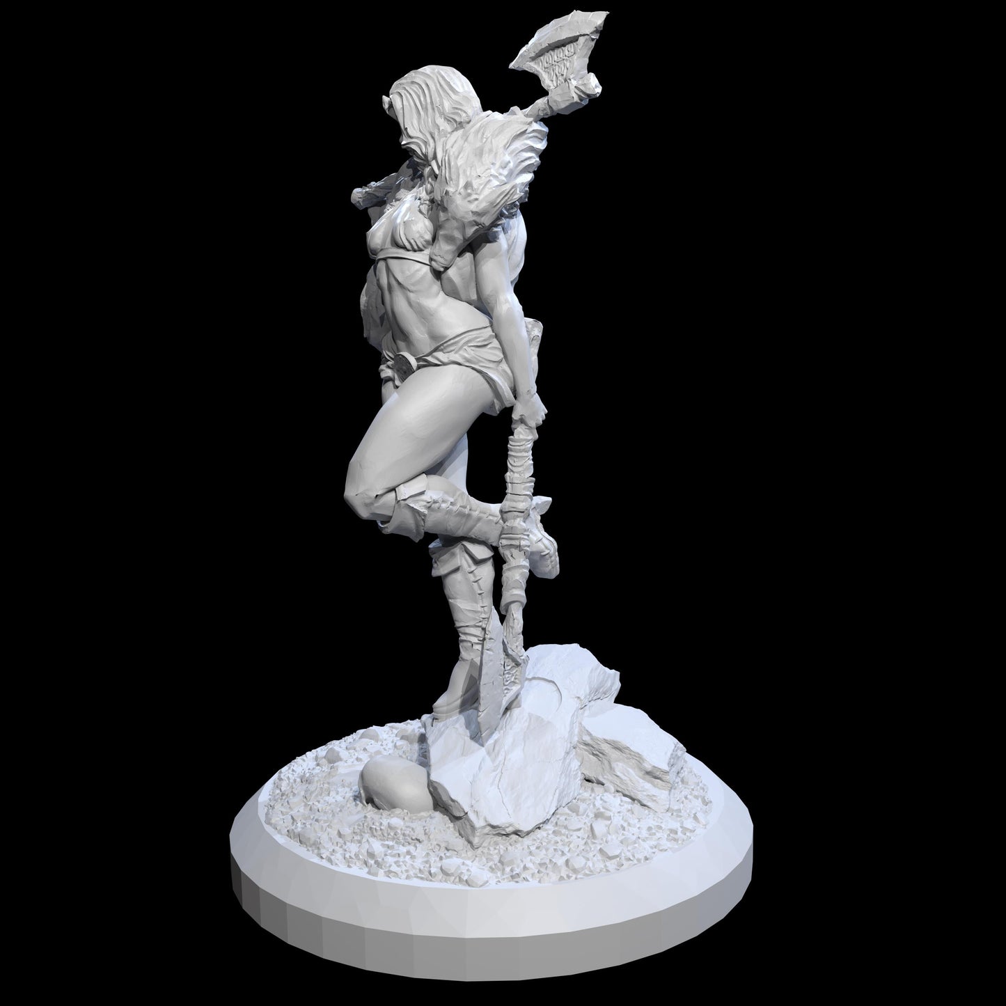 Axe Class: The Apprentice - Nomad Sculpts - 28mm / 32mm / 36mm / 75mm
