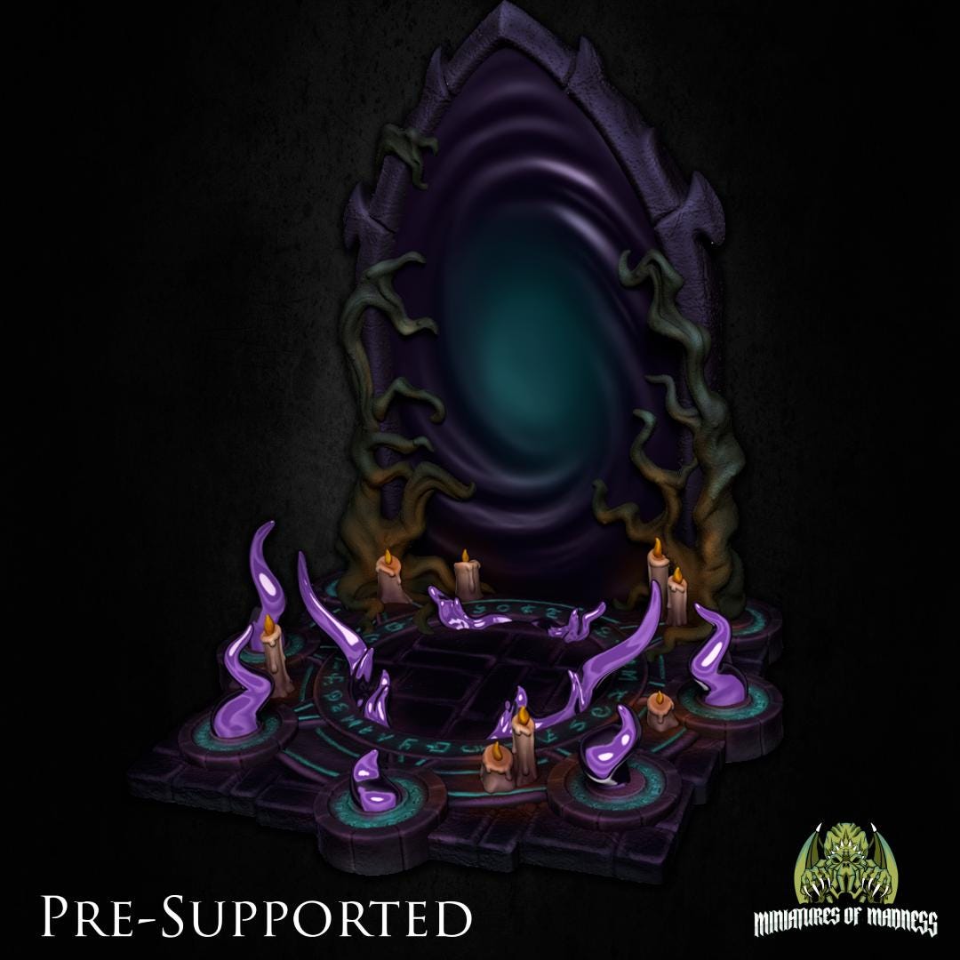 Agatha the Warlock Miniature - Miniatures of Madness - 28mm / 32mm / 36mm / Bust / Diorama