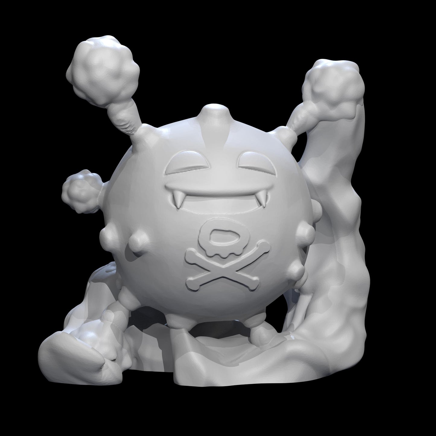 Koffing / Weezing Miniatures - Irnkman's Minis