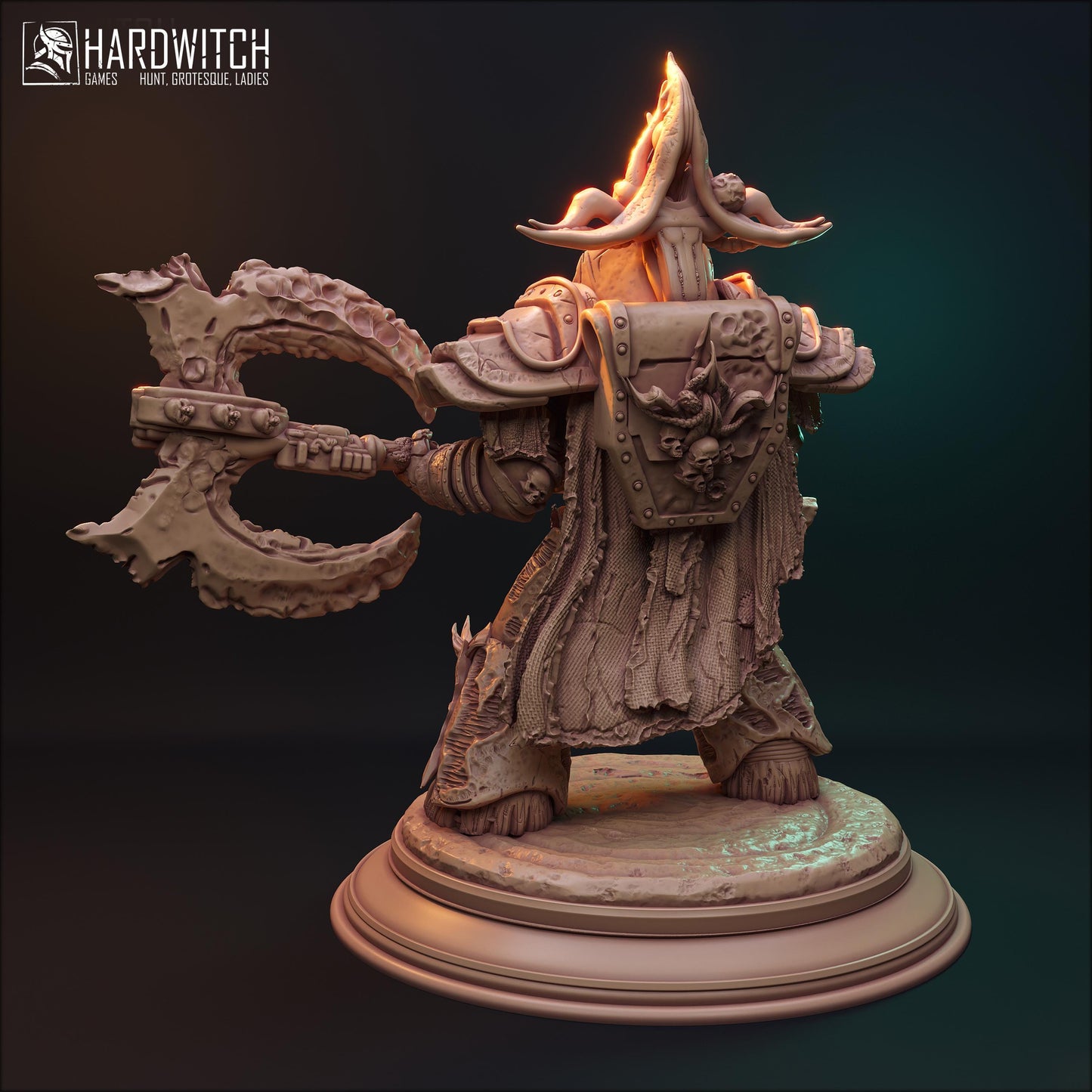 Baalgur Tagor Miniature - HardWitch Games - 28mm / 32mm / 36mm