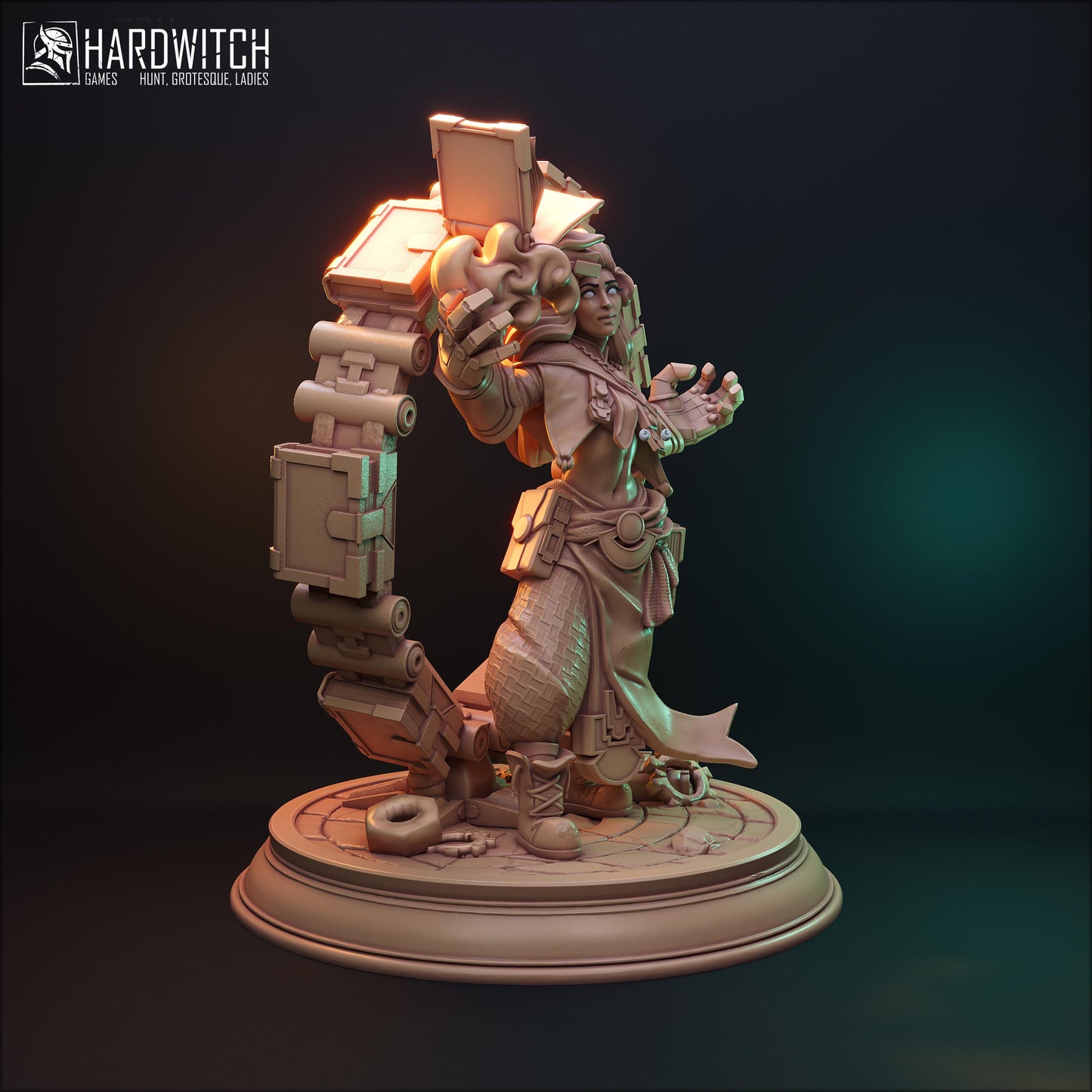 Faradelis Miniature (Standard & NSFW Variations) - HardWitch Games- 28mm / 32mm / 36mm / 75mm / 100mm