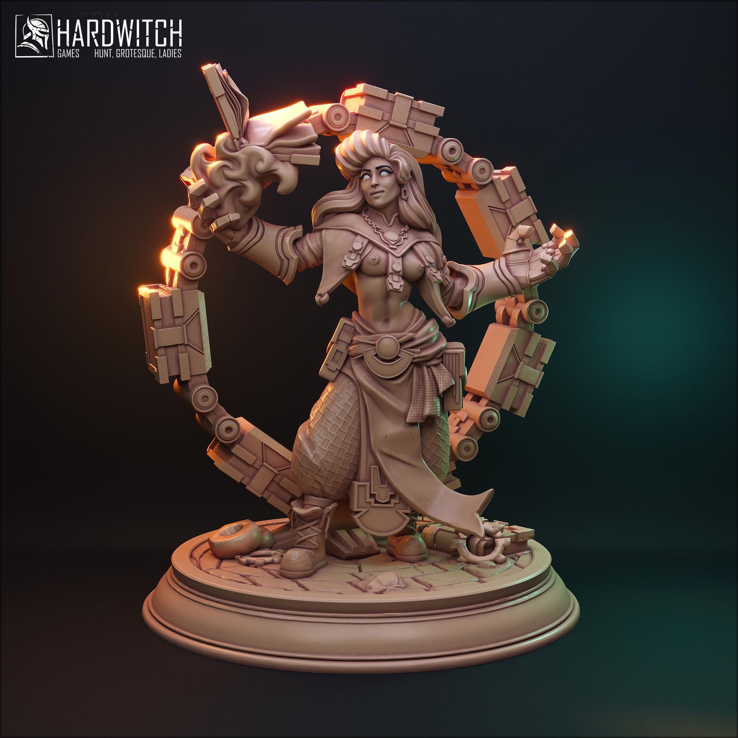 Faradelis Miniature (Standard & NSFW Variations) - HardWitch Games- 28mm / 32mm / 36mm / 75mm / 100mm