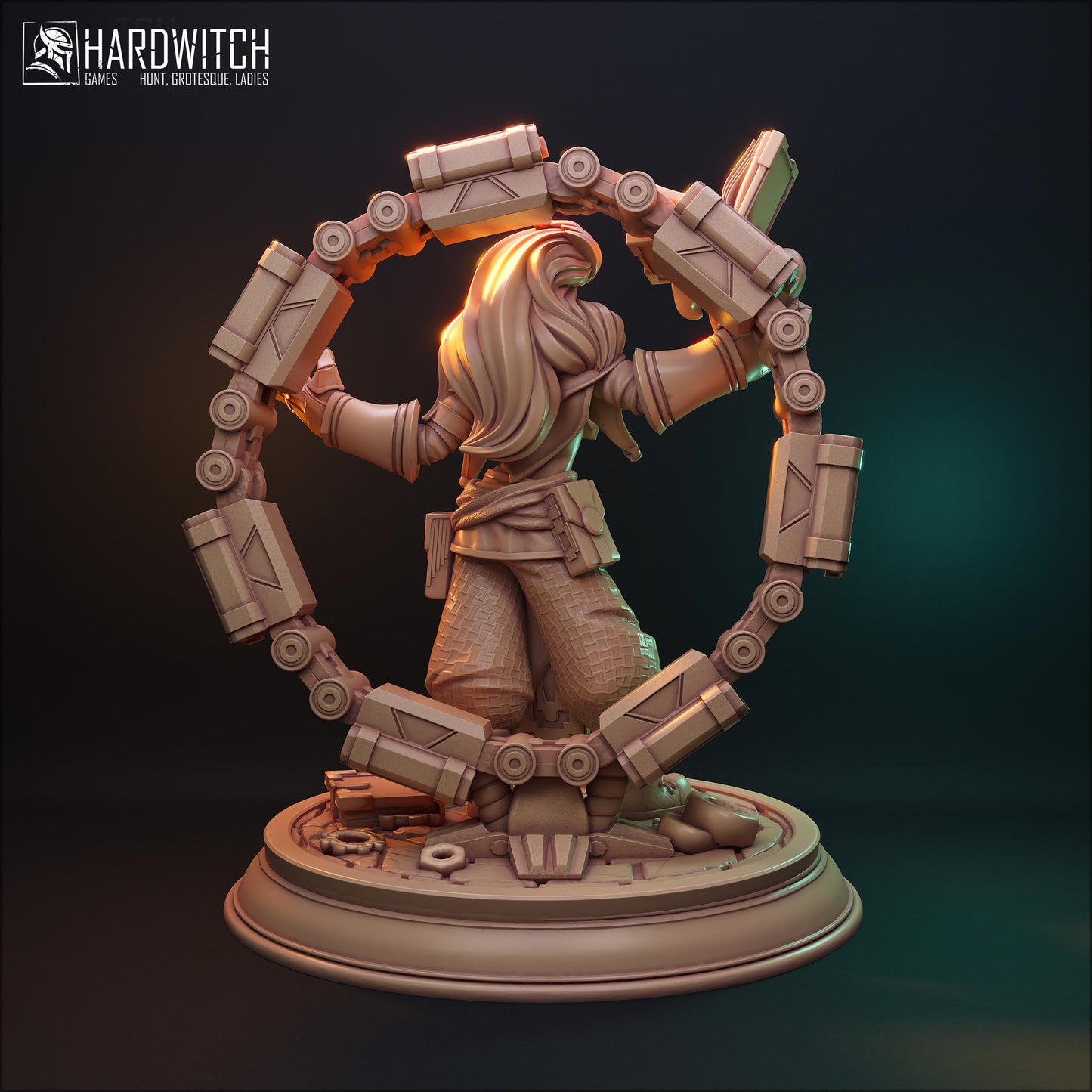 Faradelis Miniature (Standard & NSFW Variations) - HardWitch Games- 28mm / 32mm / 36mm / 75mm / 100mm