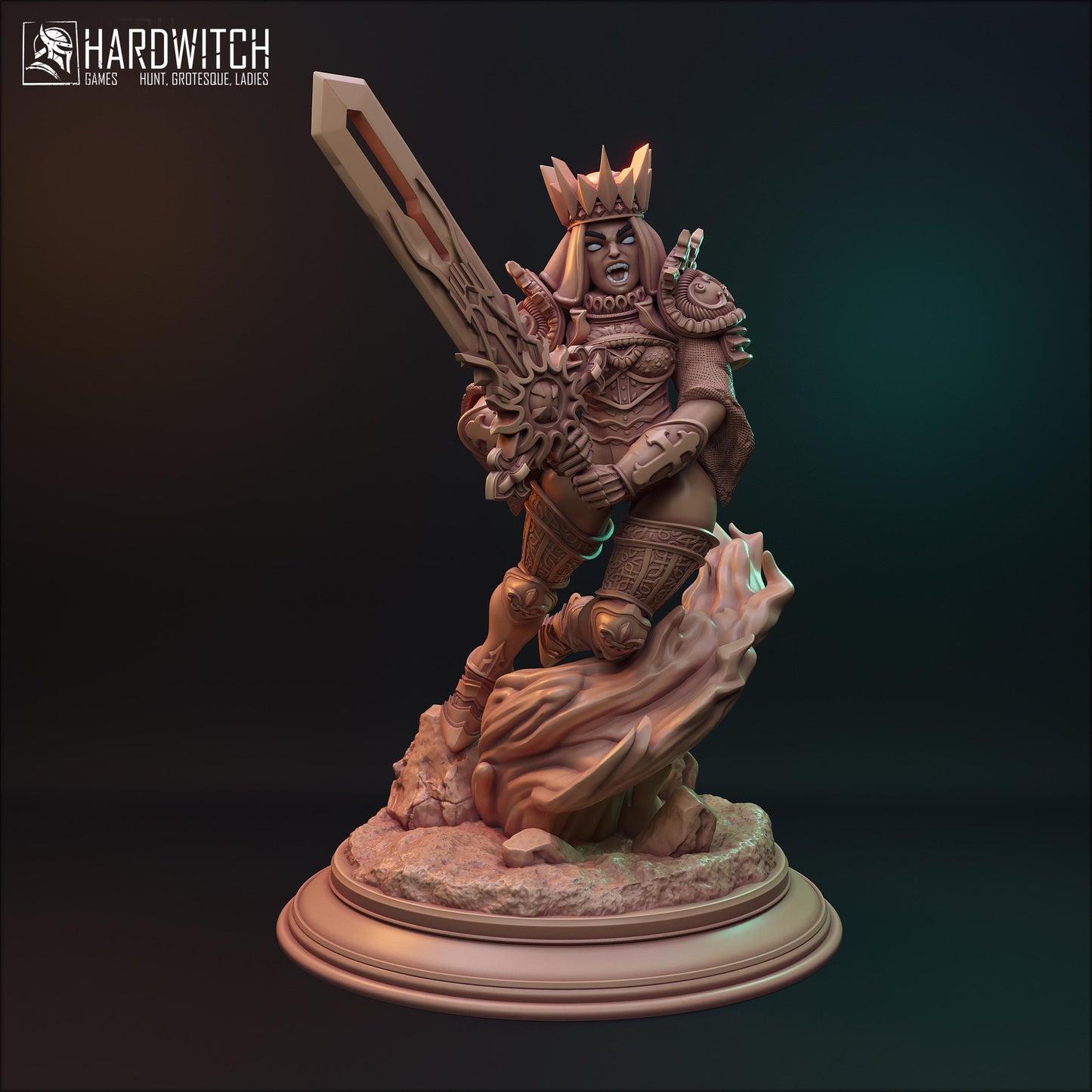 Sisters of the Night Miniature (6 Variations including NSFW) - HardWitch Games - 28mm / 32mm / 36mm