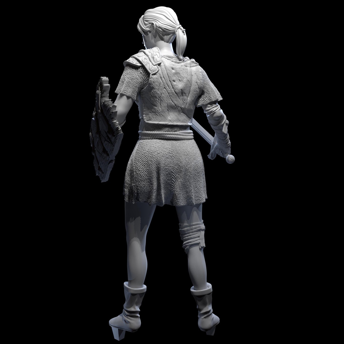 Paladin Beatrix Miniature (5 Variations) - 3Darts - 28mm / 32mm / 36mm / 75mm / 120mm