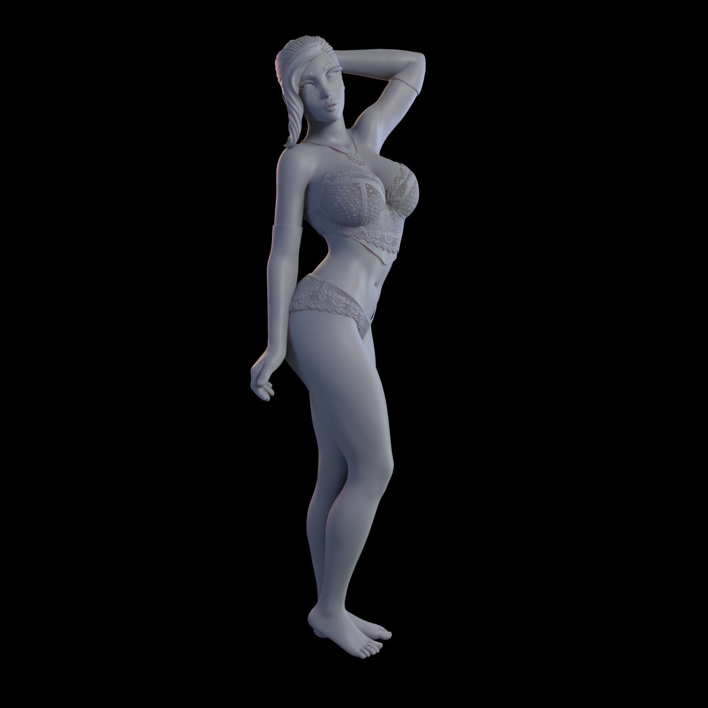 Princess Azalea Miniature (2 Variations including NSFW) - QB Works - 28mm / 32mm / 36mm / 75mm