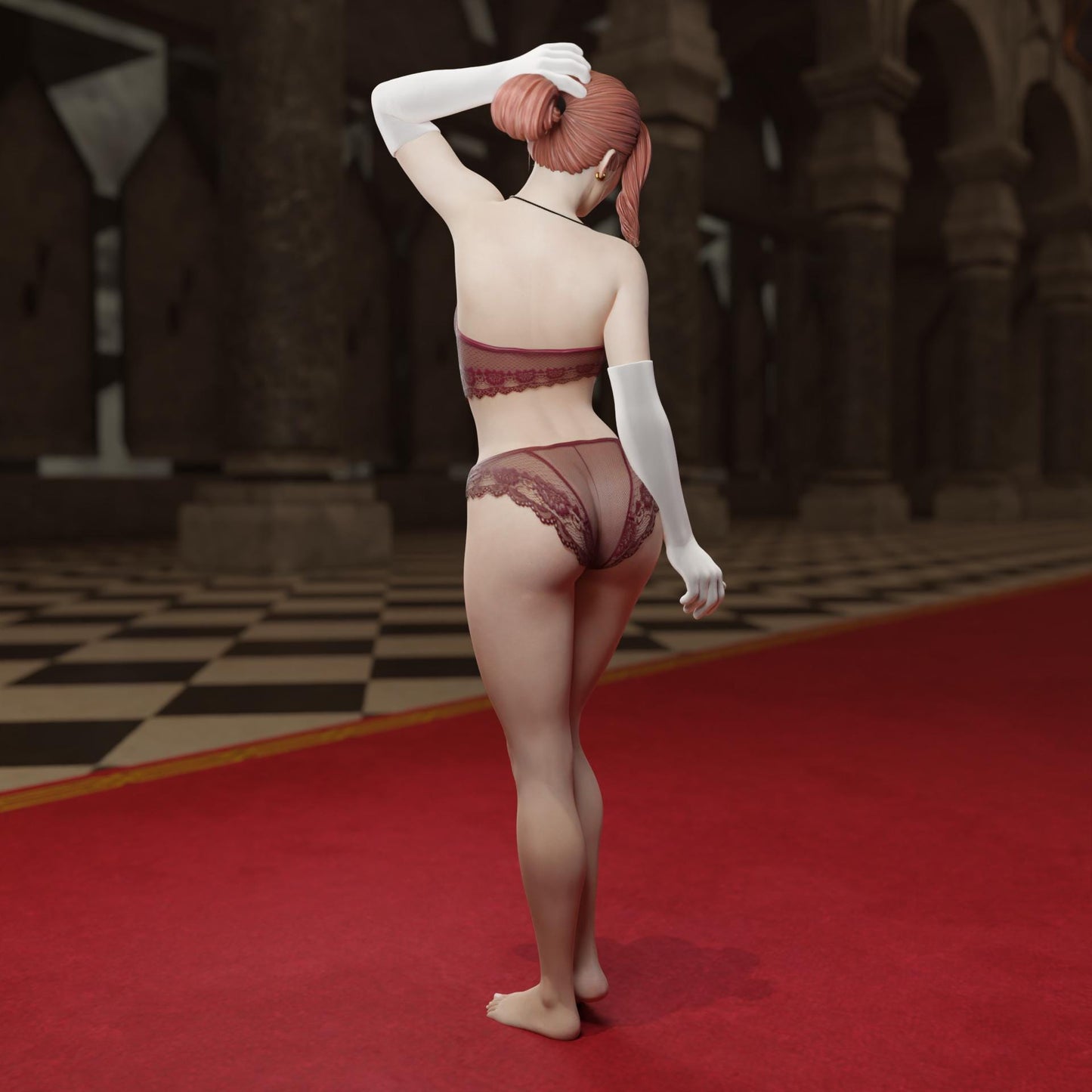Princess Azalea Miniature (2 Variations including NSFW) - QB Works - 28mm / 32mm / 36mm / 75mm