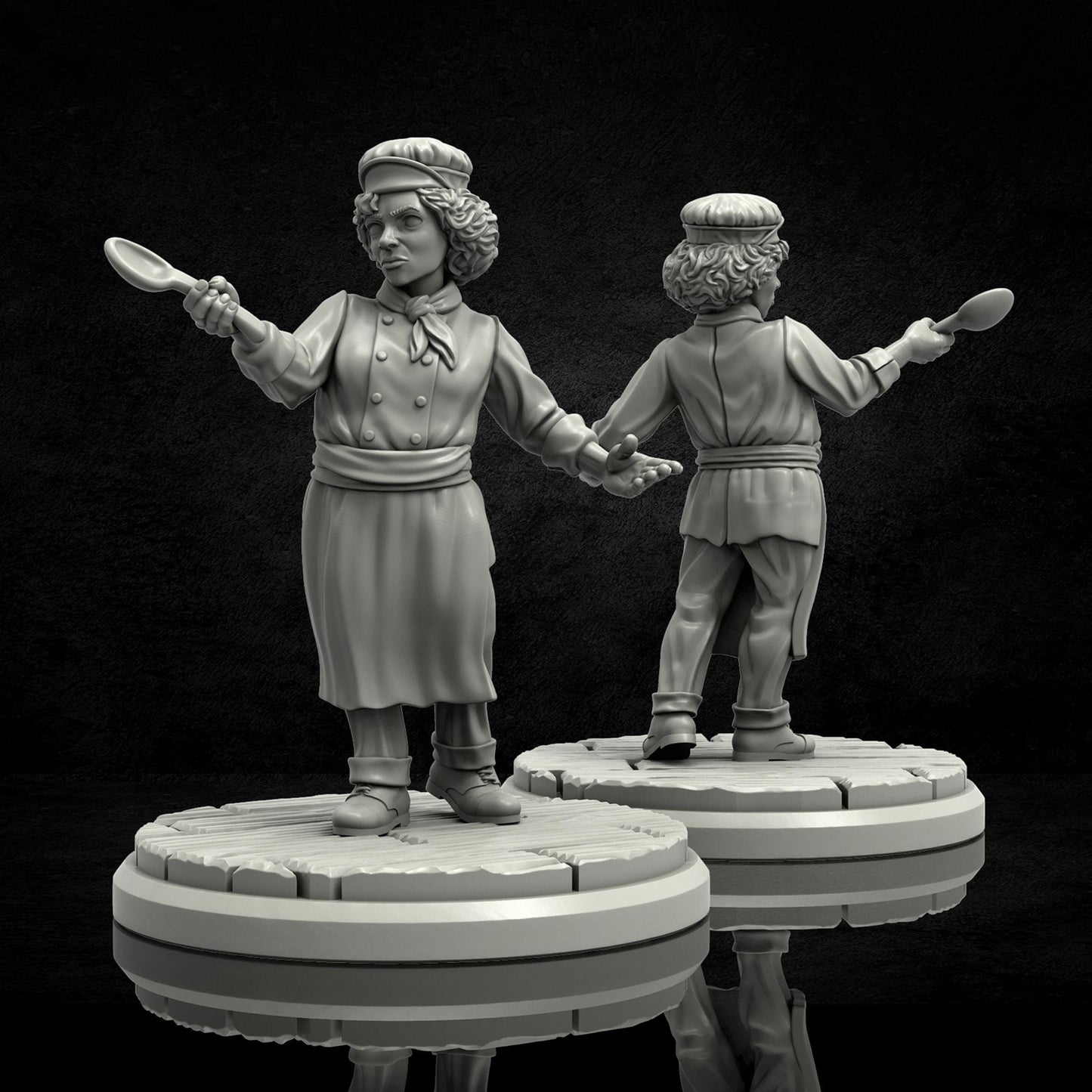 Cook Miniature - Adaevy Creations - 28mm / 32mm / 36mm