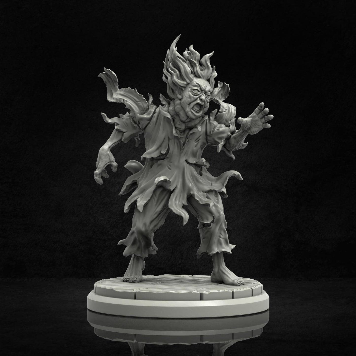 Drowned Spirit Miniature - Adaevy Creations - 28mm / 32mm / 36mm